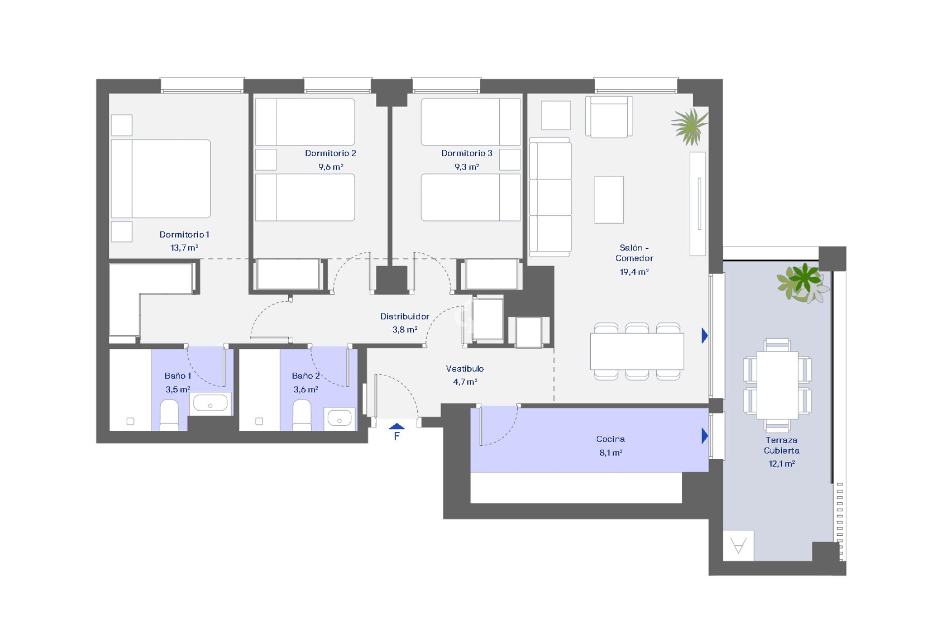Neue Gebäude - Apartamentos -
Málaga - Avenida Jose Ortega y Gasset s/n