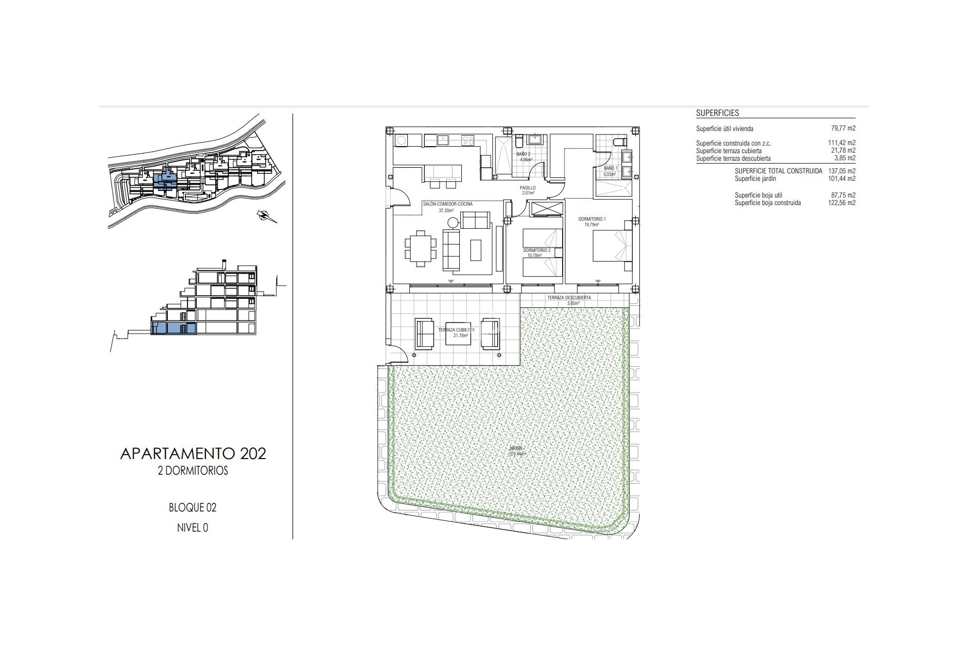 Neue Gebäude - Áticos -
Casares - 29690