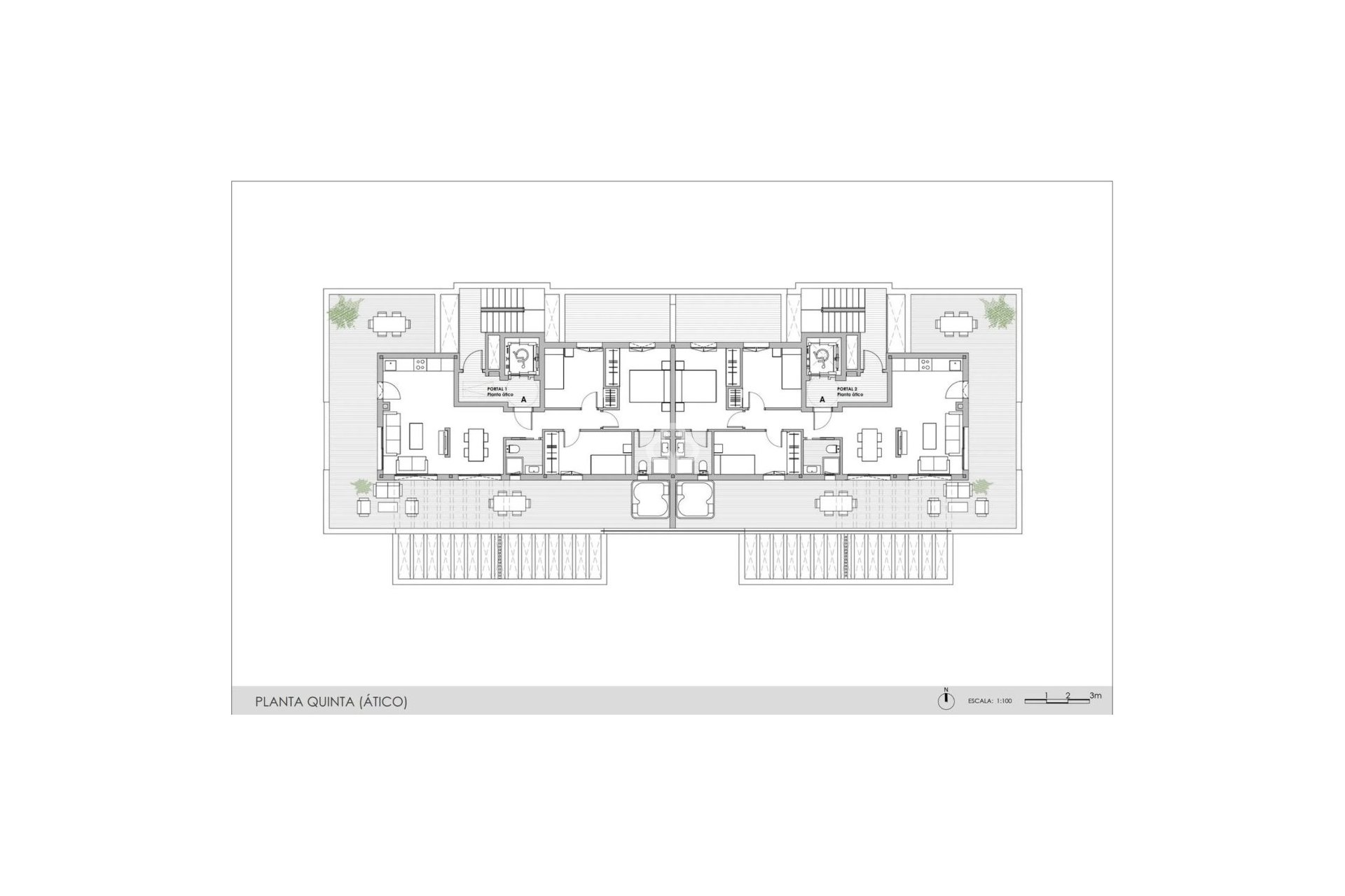 Neue Gebäude - Áticos -
Mijas - Comares, 1