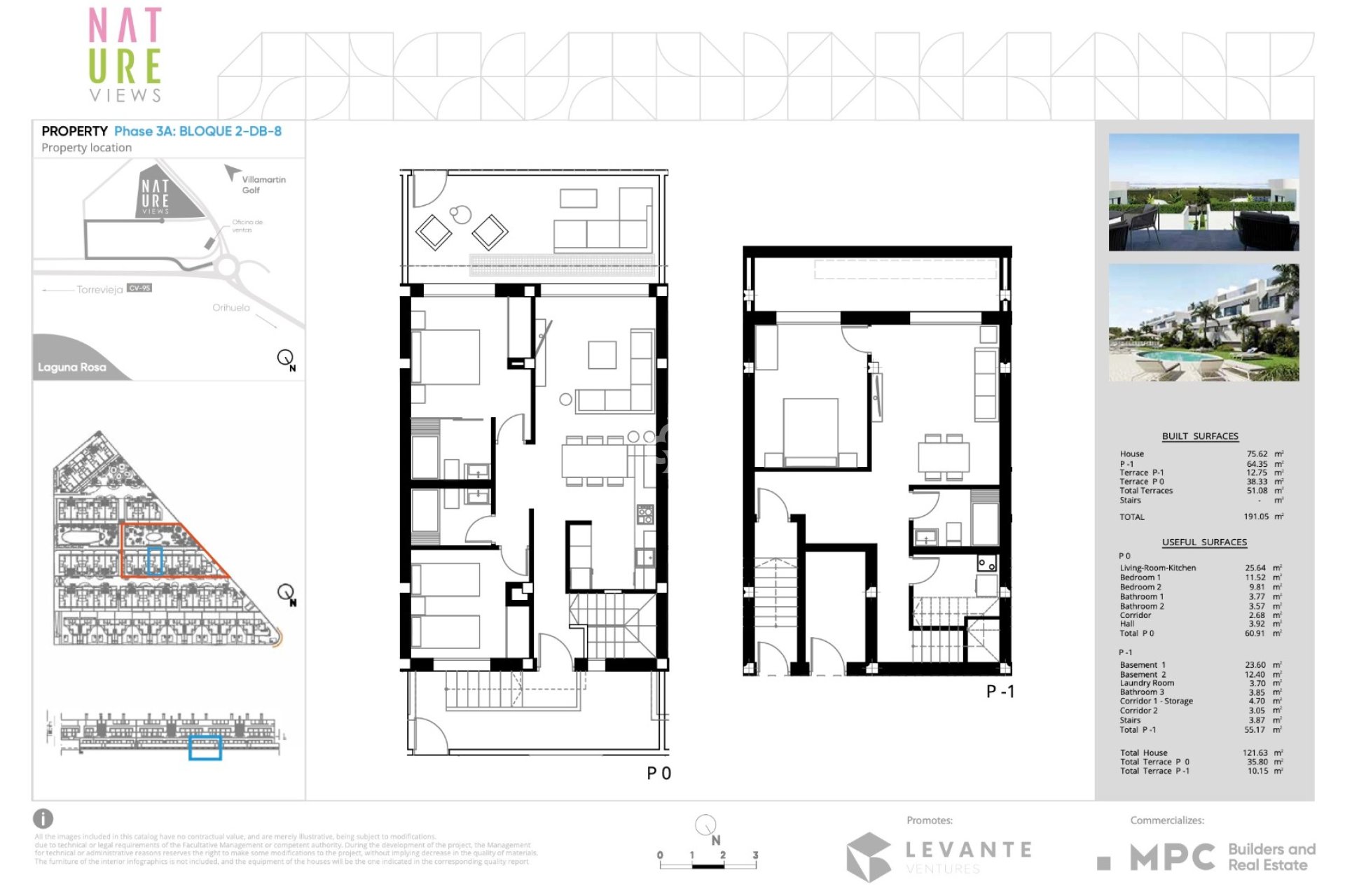 Neue Gebäude - Bungalow -
Torrevieja - Los balcones