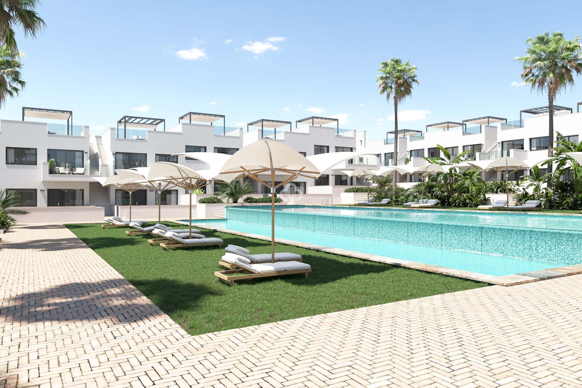 Neue Gebäude - Bungalows -
Torrevieja - 03186