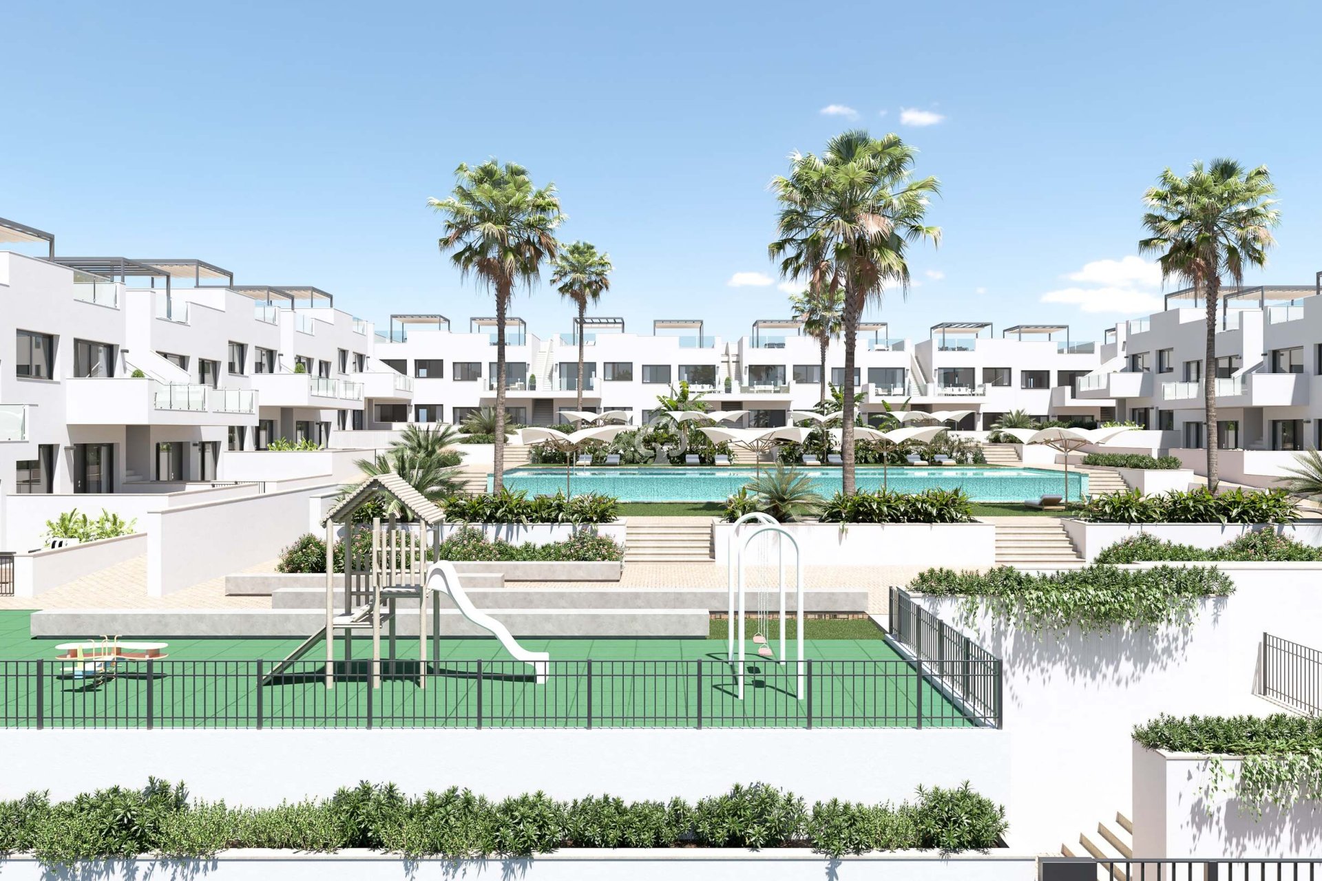 Neue Gebäude - Bungalows -
Torrevieja - 03186