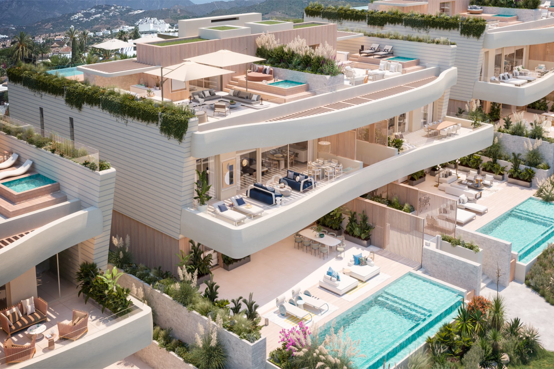 Neue Gebäude - Flats -
Marbella