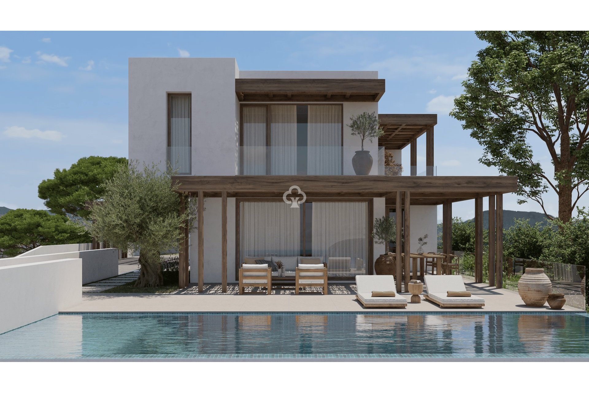 Neue Gebäude - Freistehendes Haus -
Moraira