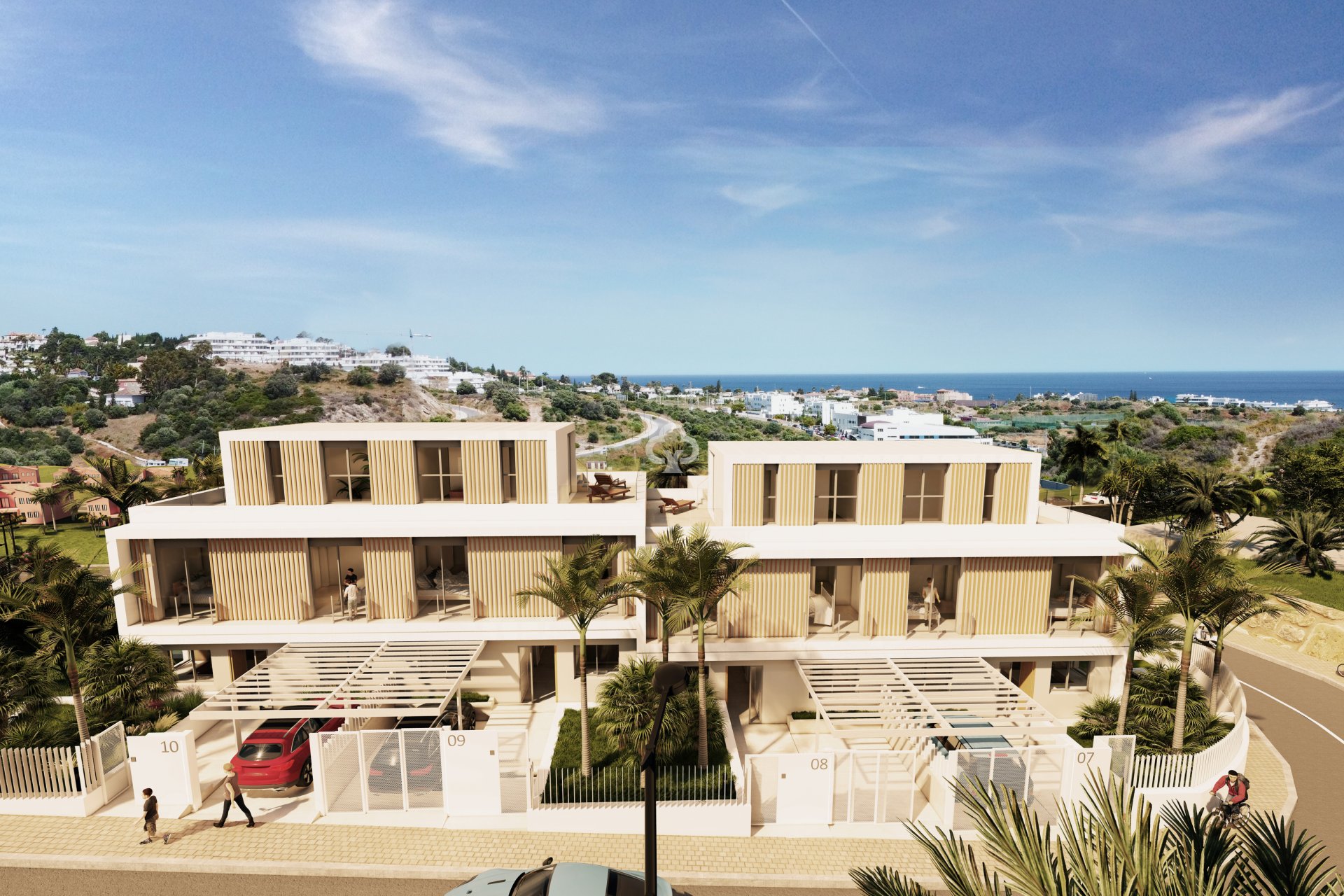 Neue Gebäude - Townhouses -
Estepona