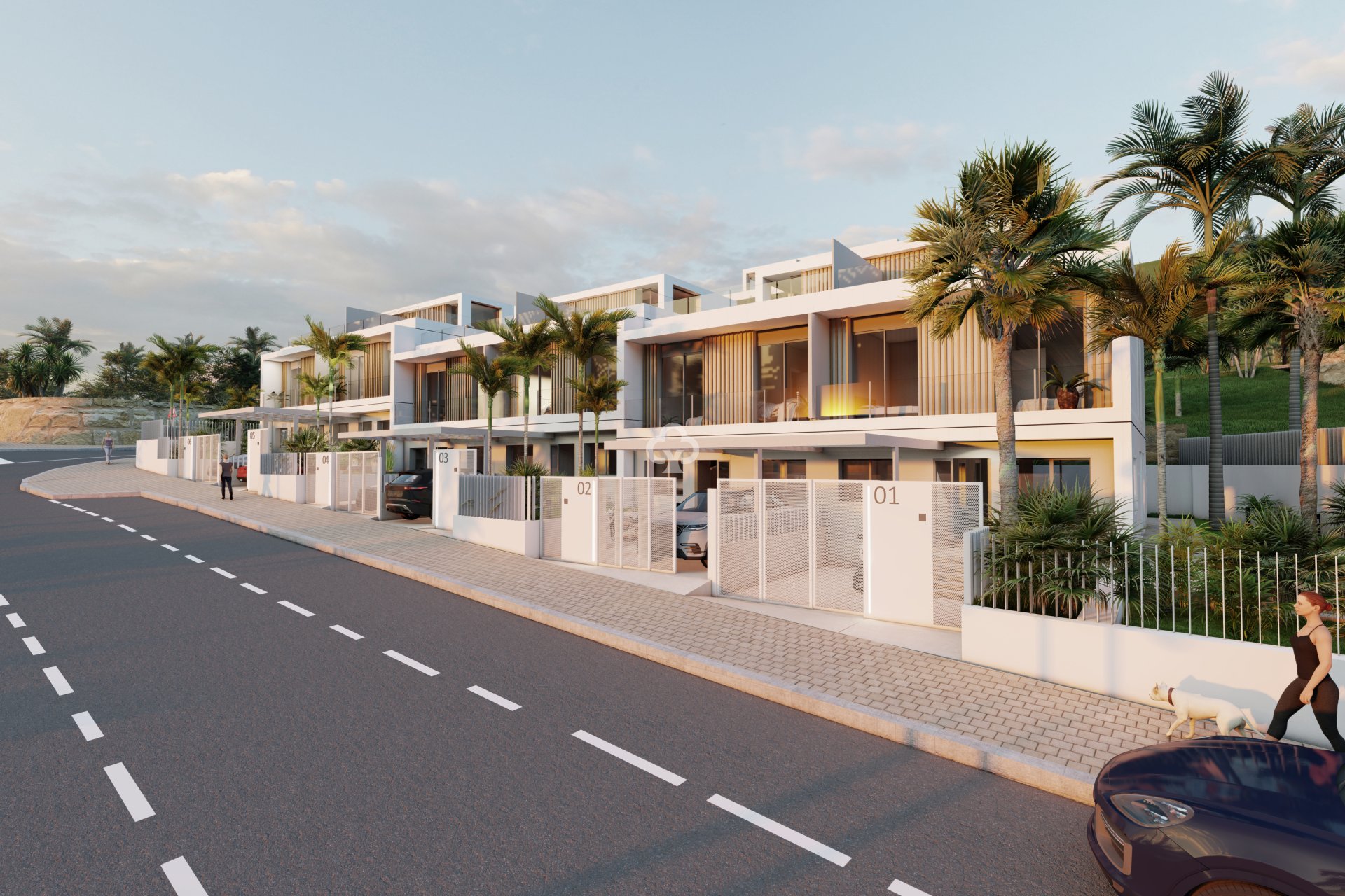 Neue Gebäude - Townhouses -
Estepona