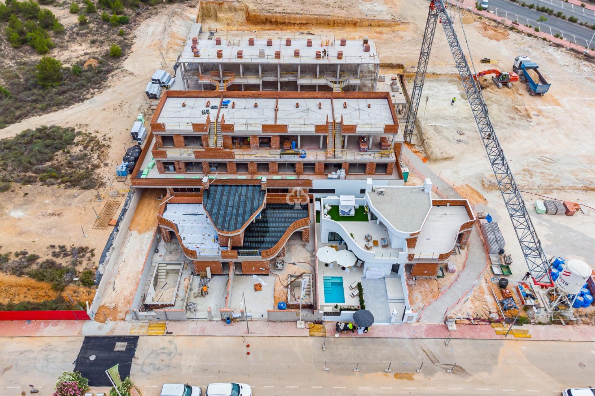 Neue Gebäude - Villa / Doppelhaushälfte -
Torrevieja - Los balcones