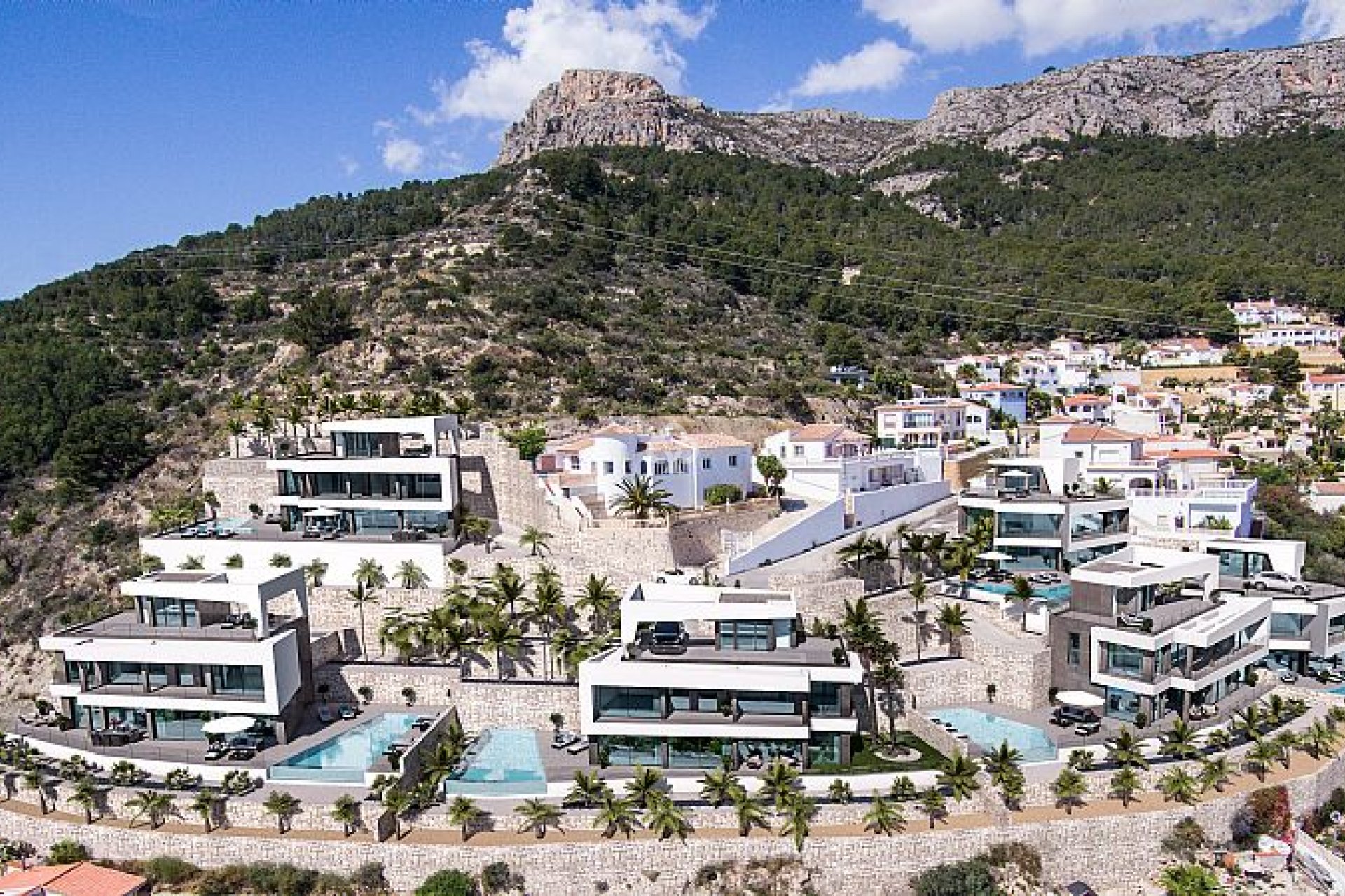 Neue Gebäude - Villas -
Calpe