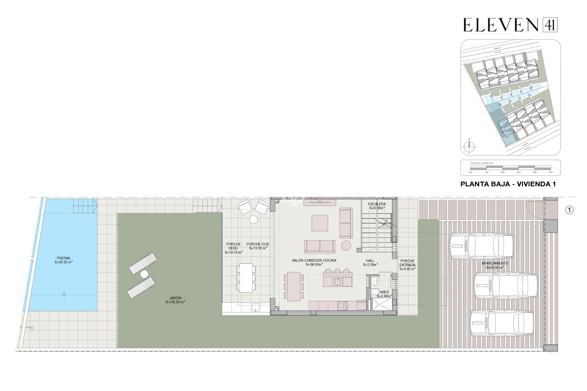 New Build - Adosados -
Estepona - Calle República Dominicana