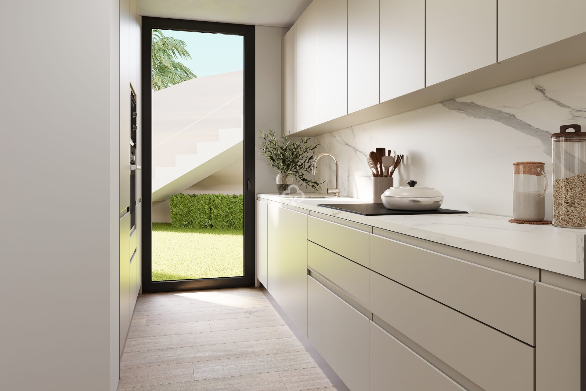 New Build - Adosados -
Málaga - 29003, Calle Apamares, 1