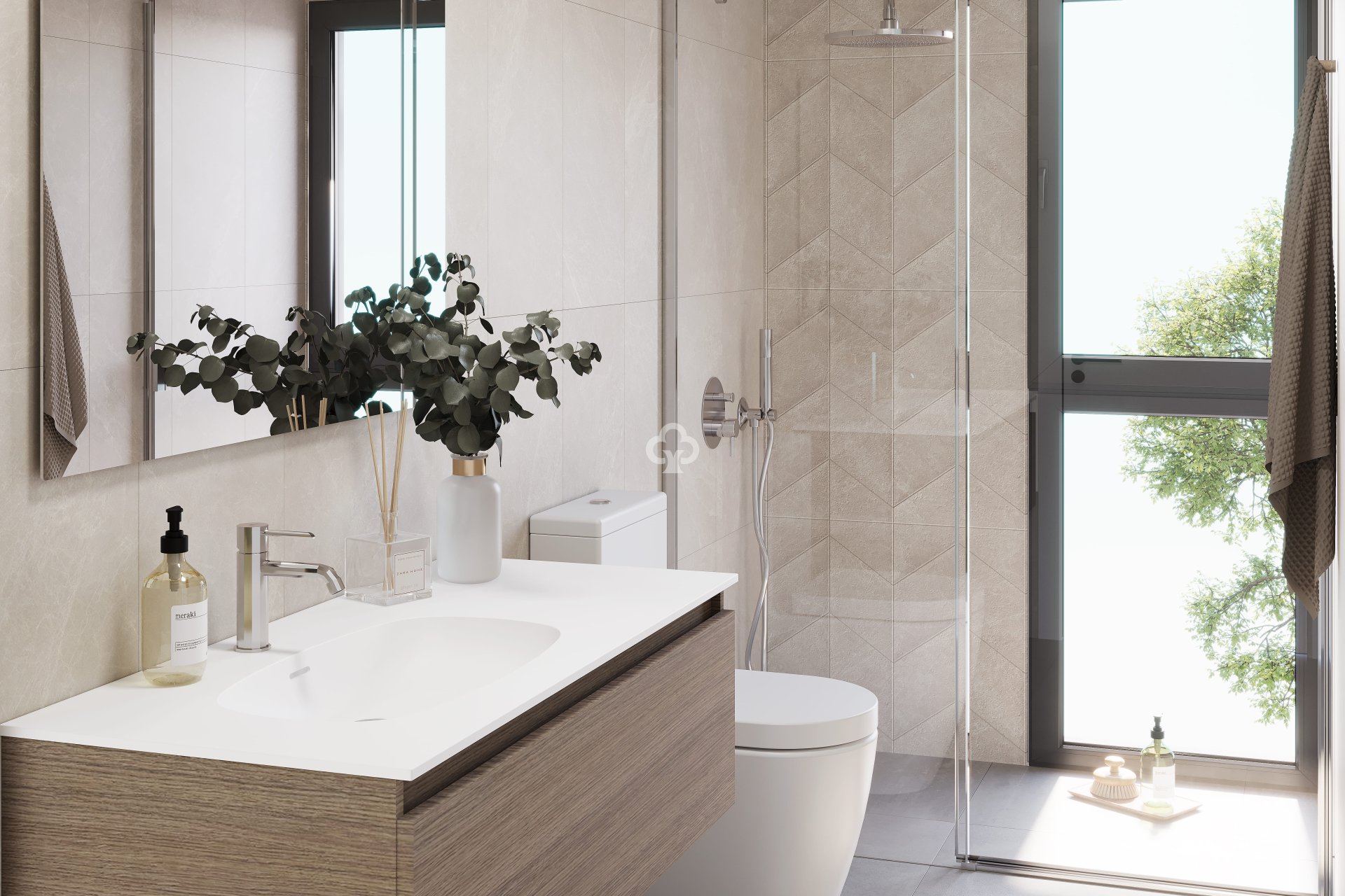 New Build - Adosados -
Málaga - 29003, Calle Apamares, 1