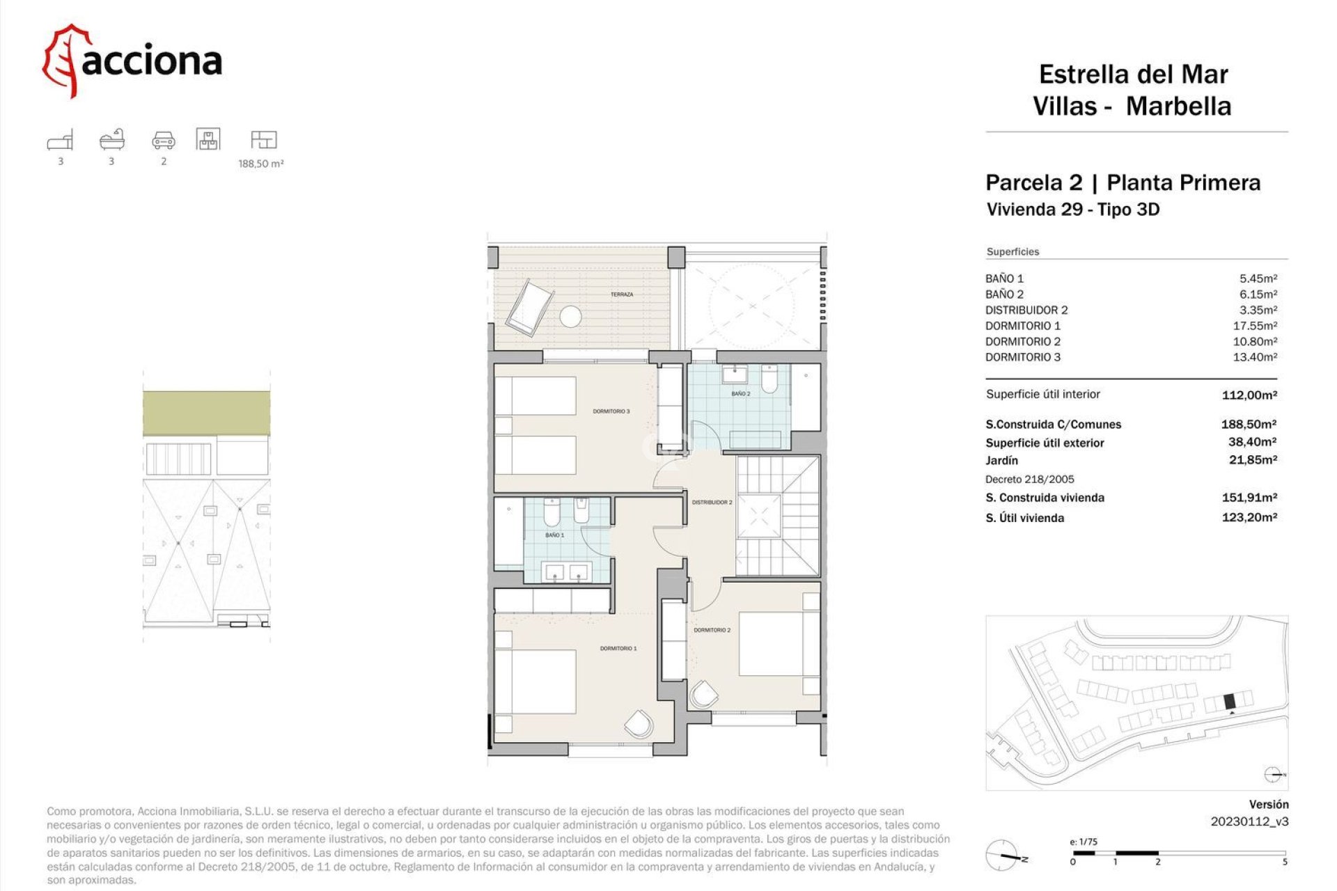 New Build - Adosados -
Marbella - Avenida Víbora Baja s/n