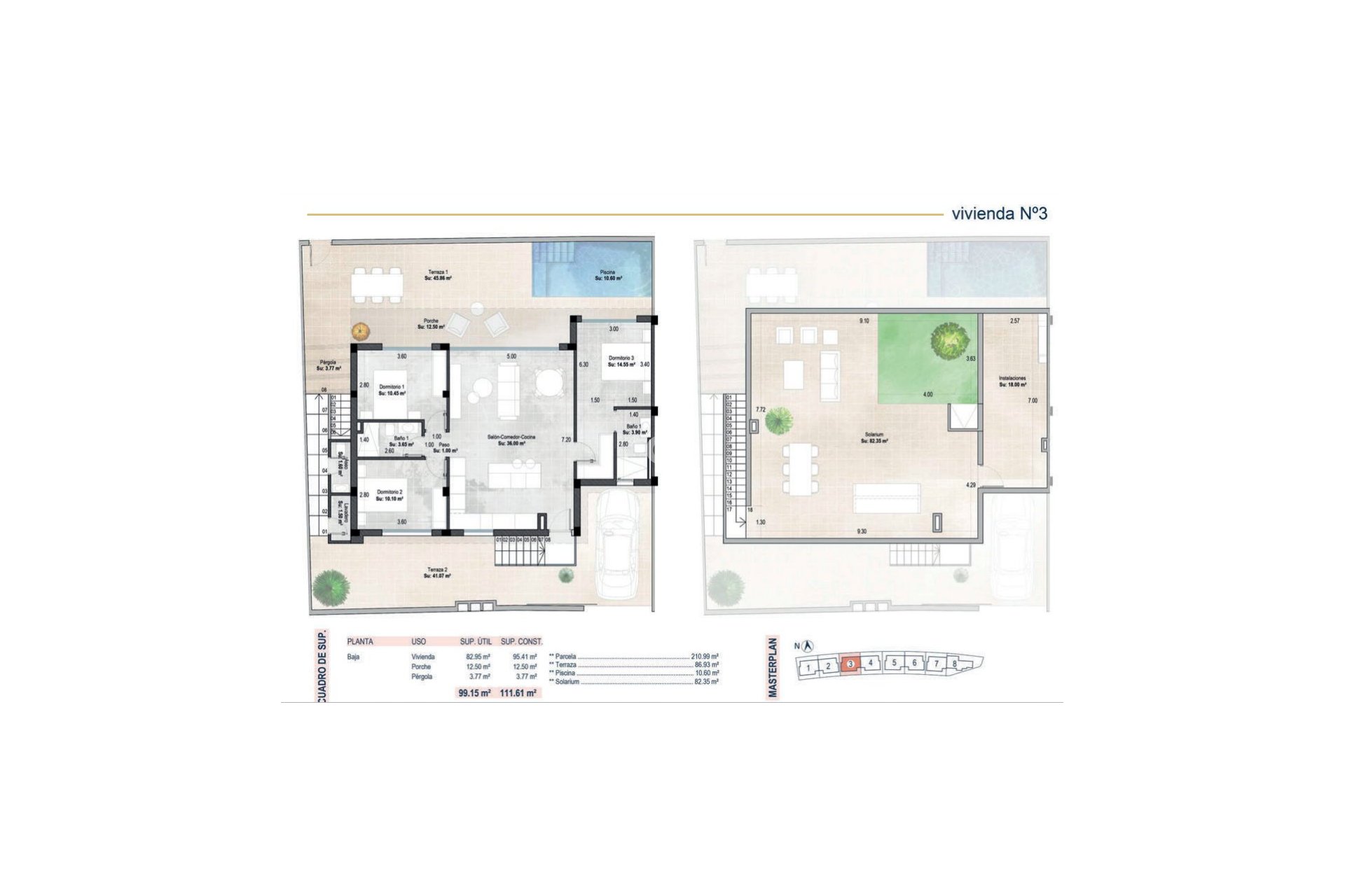 New Build - Adosados -
Sucina - 30590