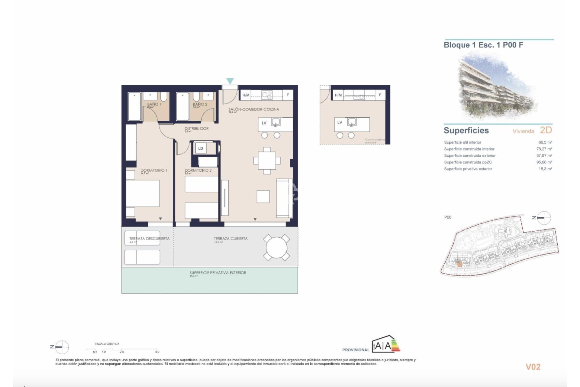 New Build - Apartamentos -
El Verger - Avenida de la Mar, 8