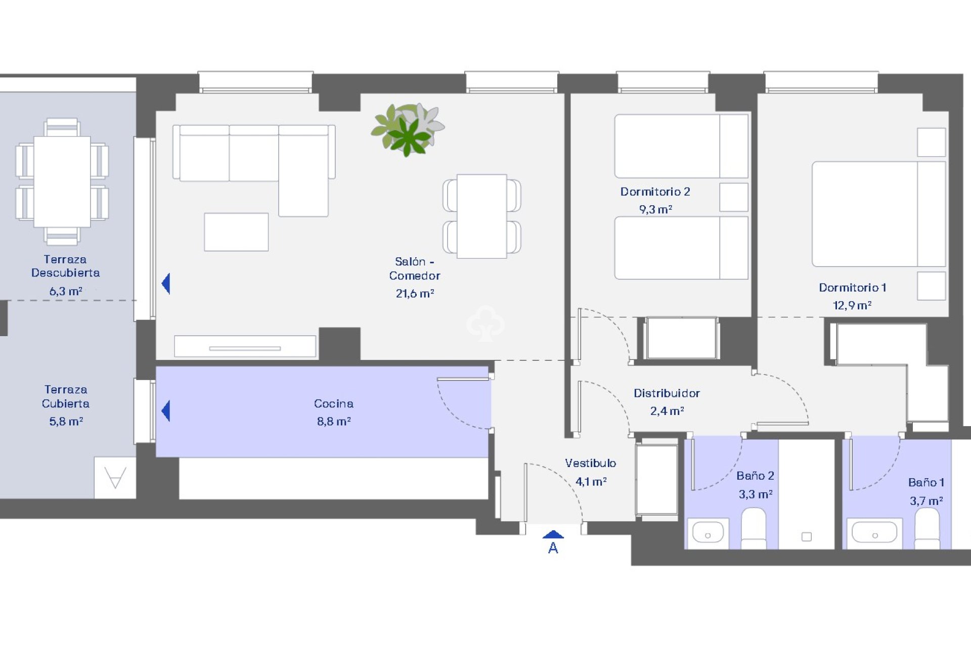 New Build - Apartamentos -
Málaga - Avenida Jose Ortega y Gasset s/n