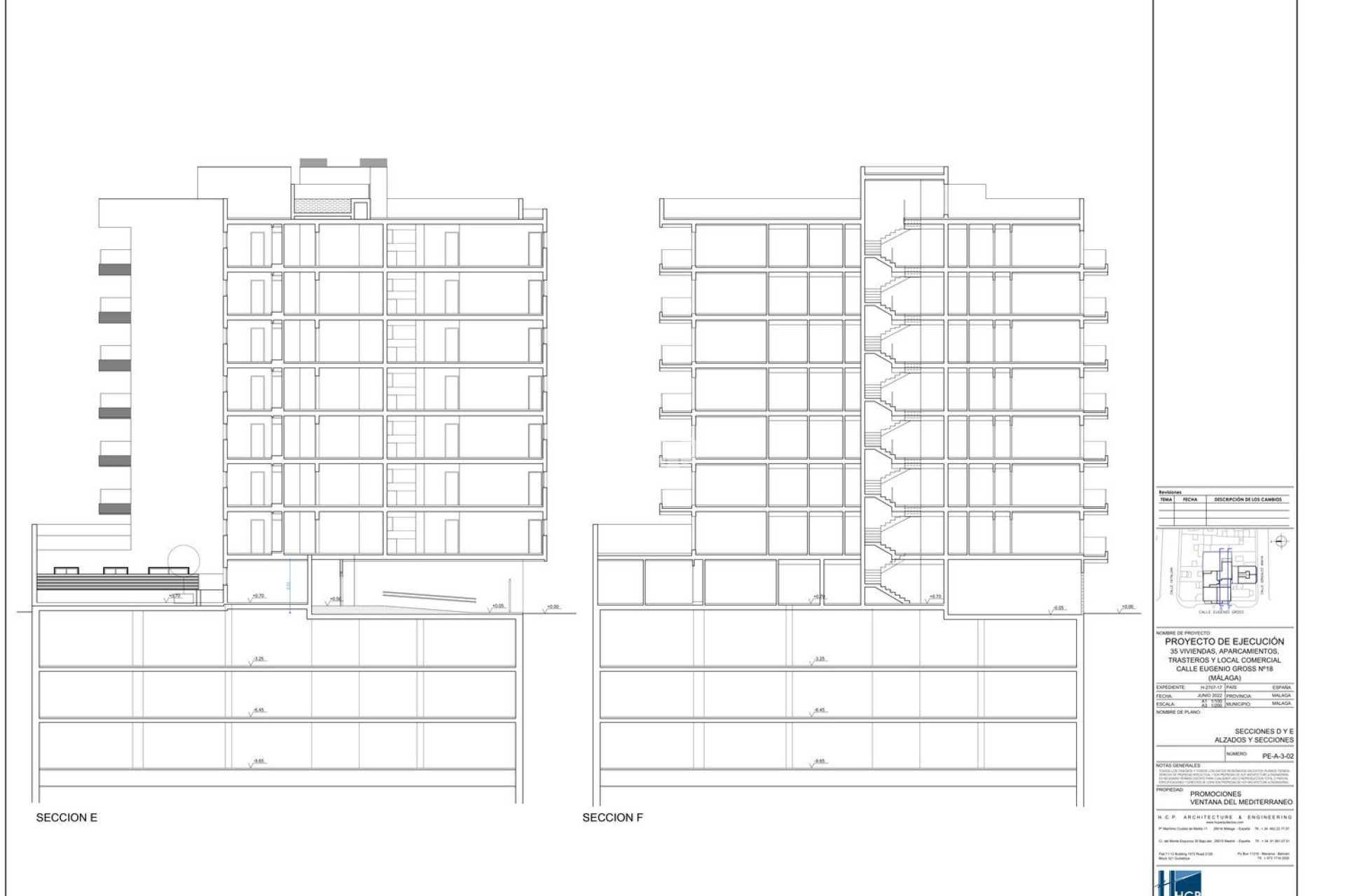 New Build - Apartamentos -
Málaga - Calle Eugenio Gross , 18
