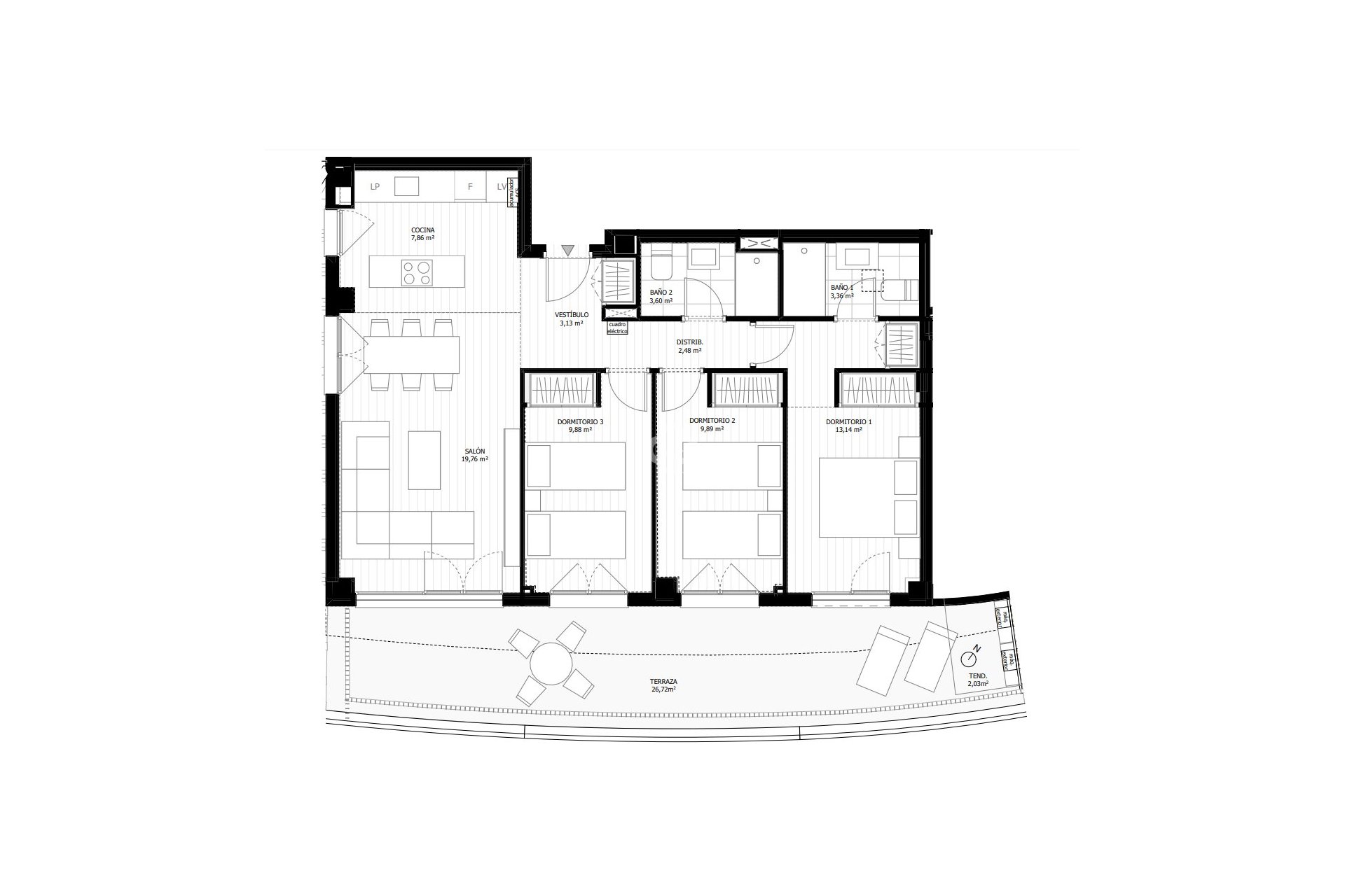 New Build - Apartamentos -
Mijas - Calle Brida s/n