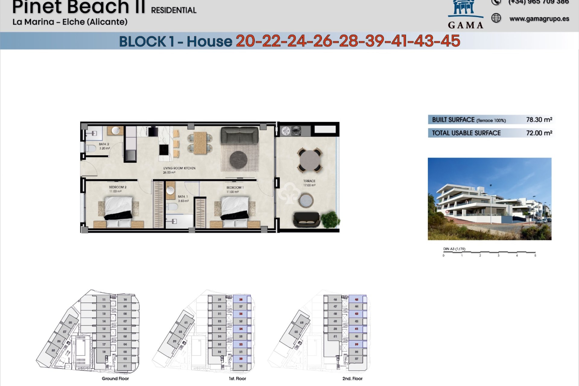New Build - Apartment / flat -
La Marina - 03194