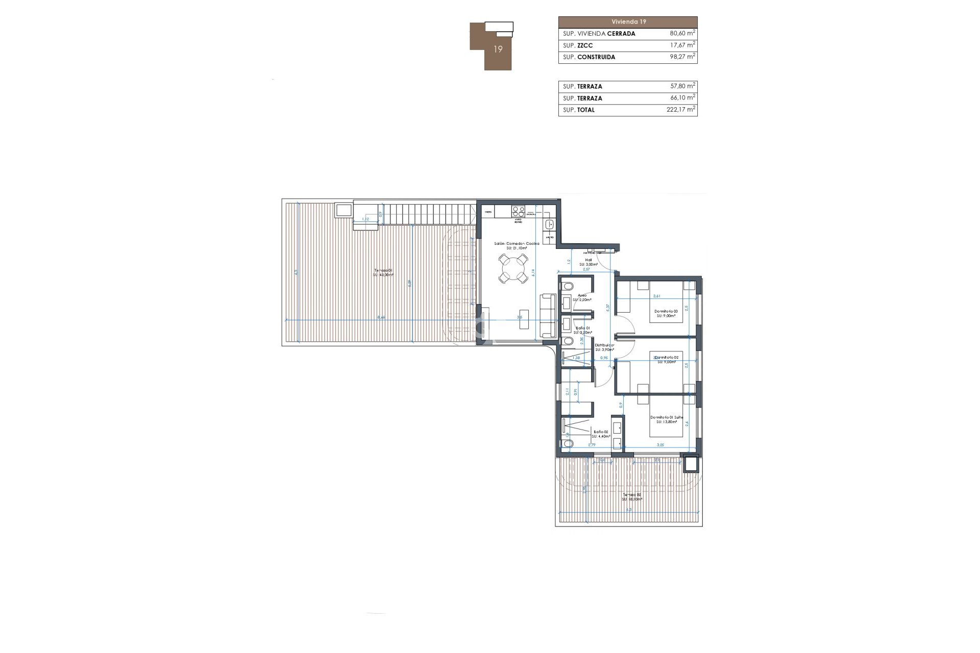 New Build - Áticos -
Guardamar del Segura - 03140