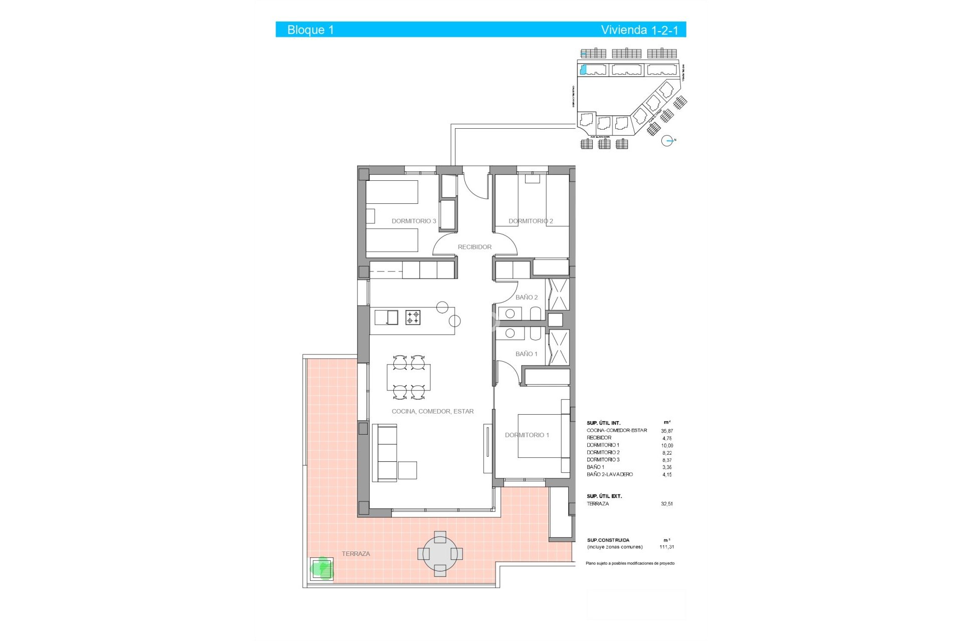 New Build - Áticos -
Guardamar del Segura - Plaza El Xiper s/n