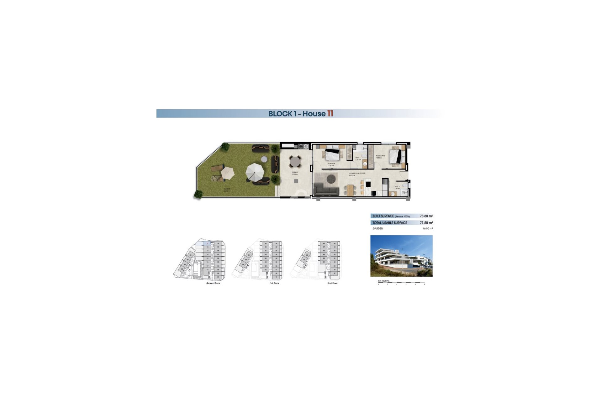 New Build - Áticos -
La Marina - 03008