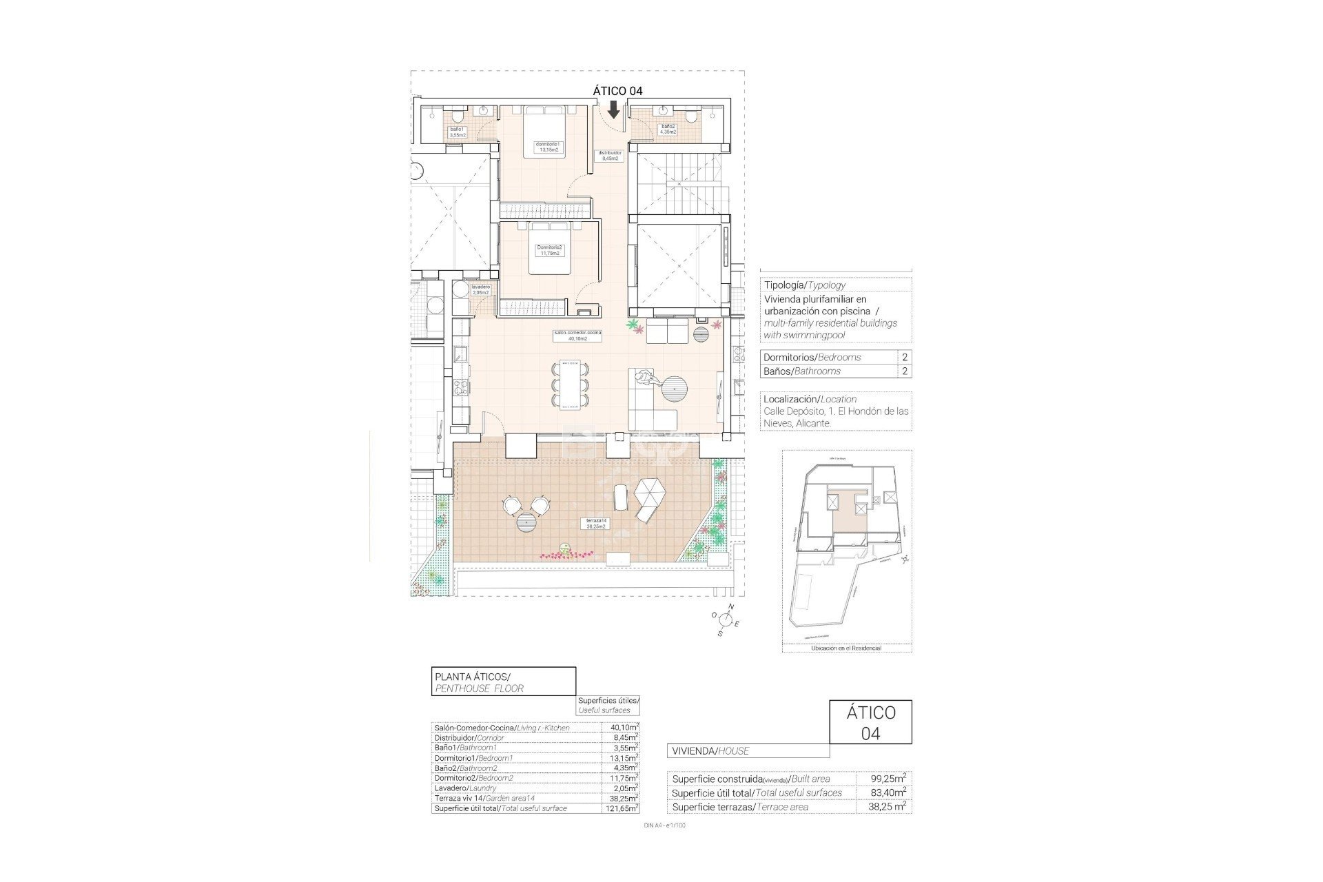 New Build - Bajos -
Hondón de las Nieves - 03688