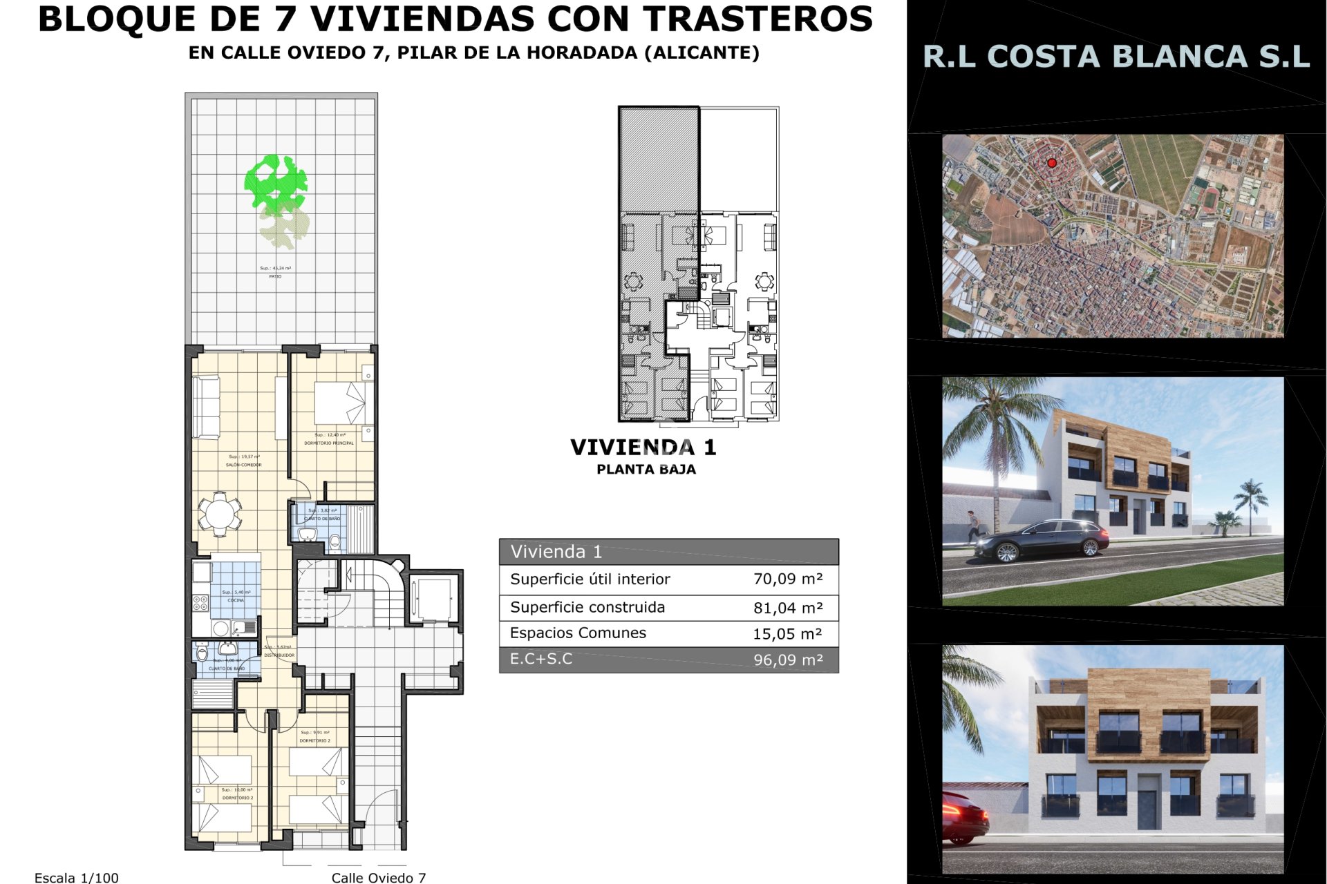 New Build - Bajos -
Pilar de la Horadada - Calle Oviedo, 3