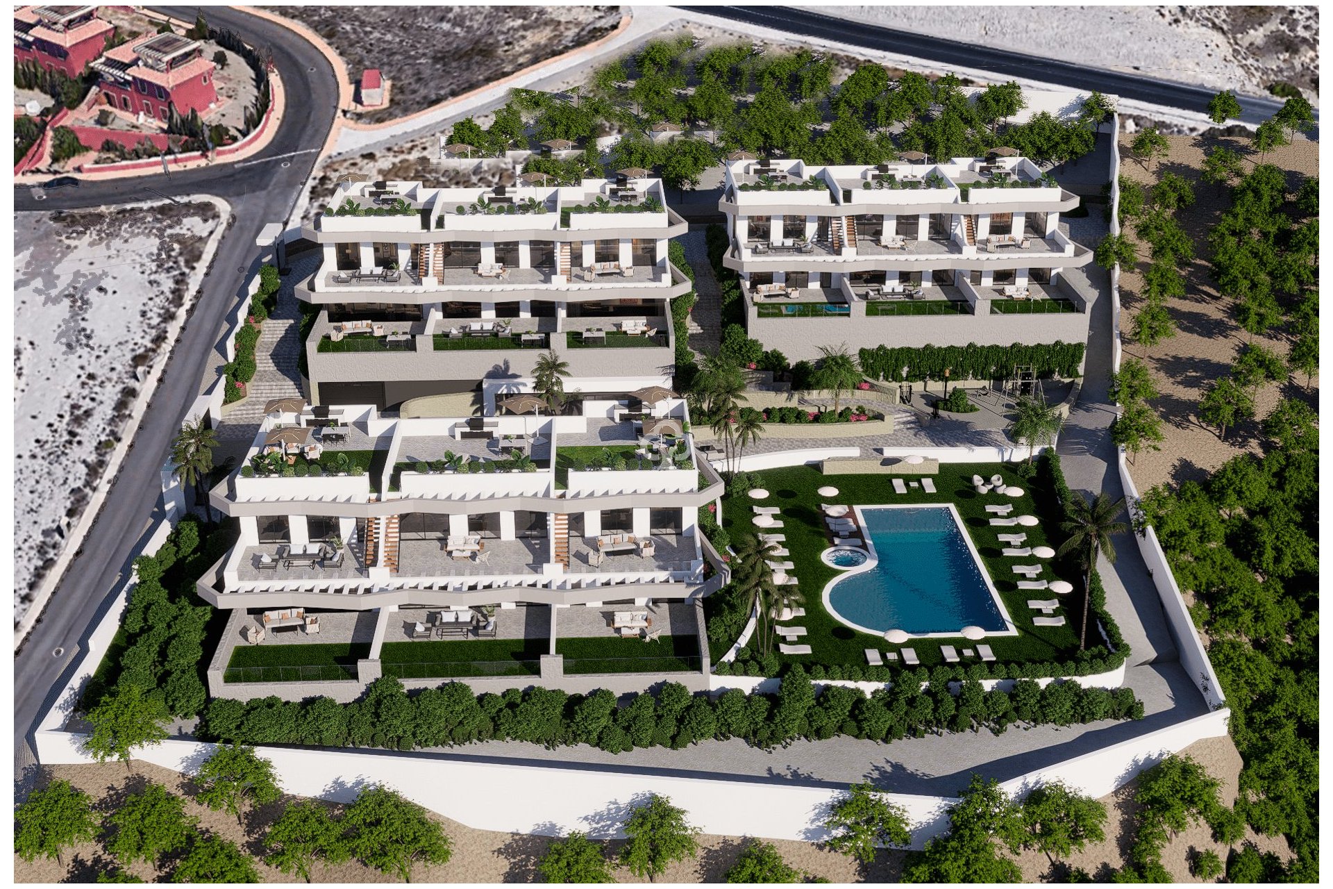 New Build - Bungalows -
Finestrat - Avenida Granada, 62