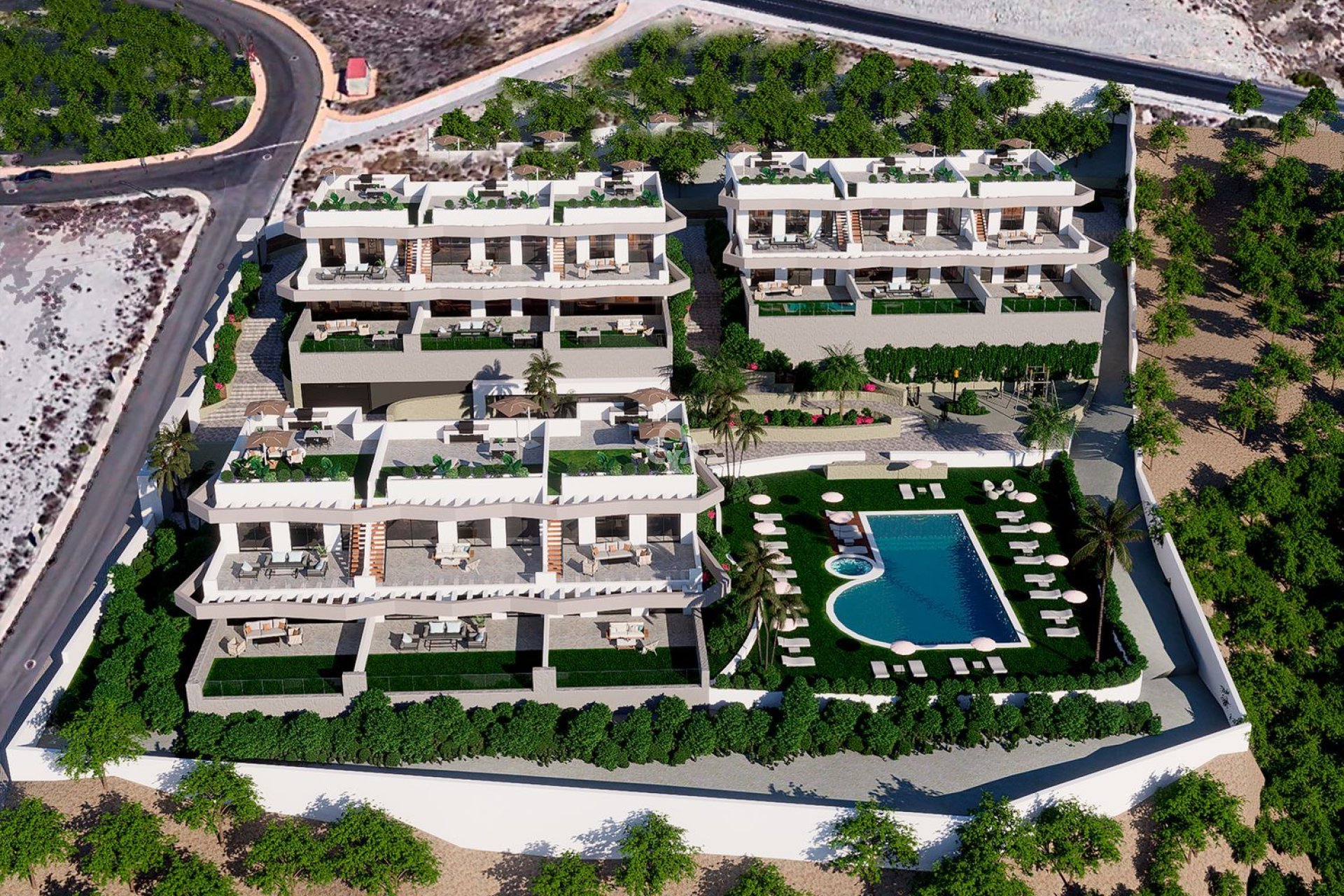 New Build - Bungalows -
Finestrat - Avenida Granada, 62