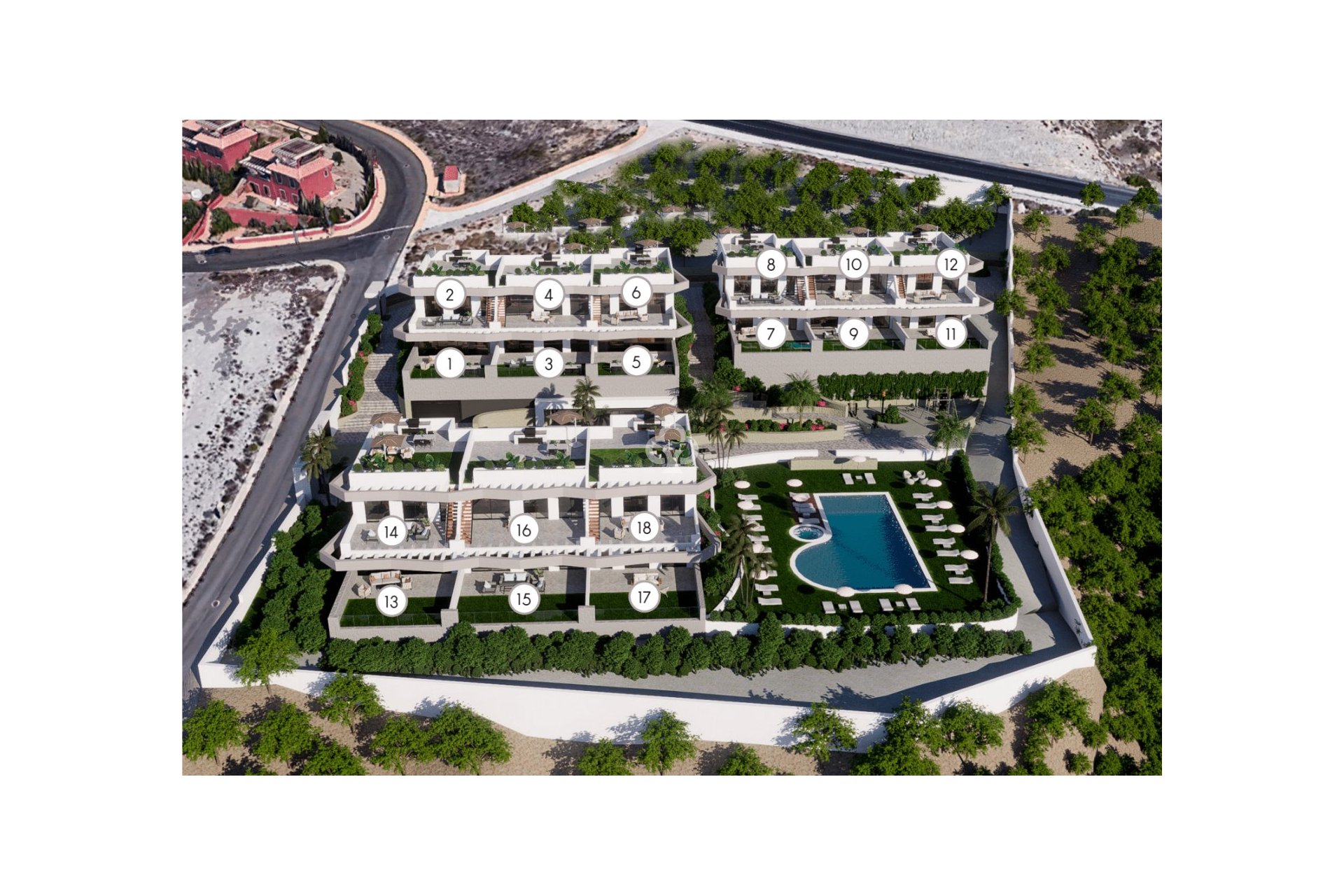 New Build - Bungalows -
Finestrat - Avenida Granada, 62