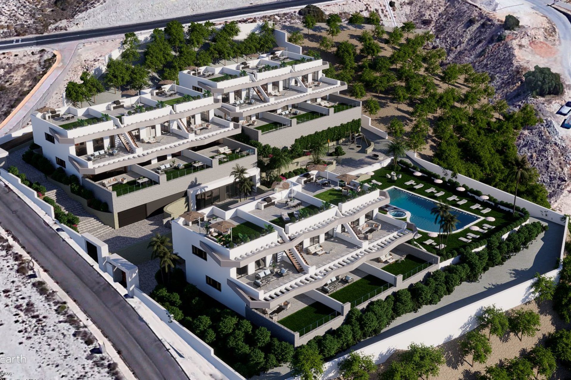 New Build - Bungalows -
Finestrat - Avenida Granada, 62