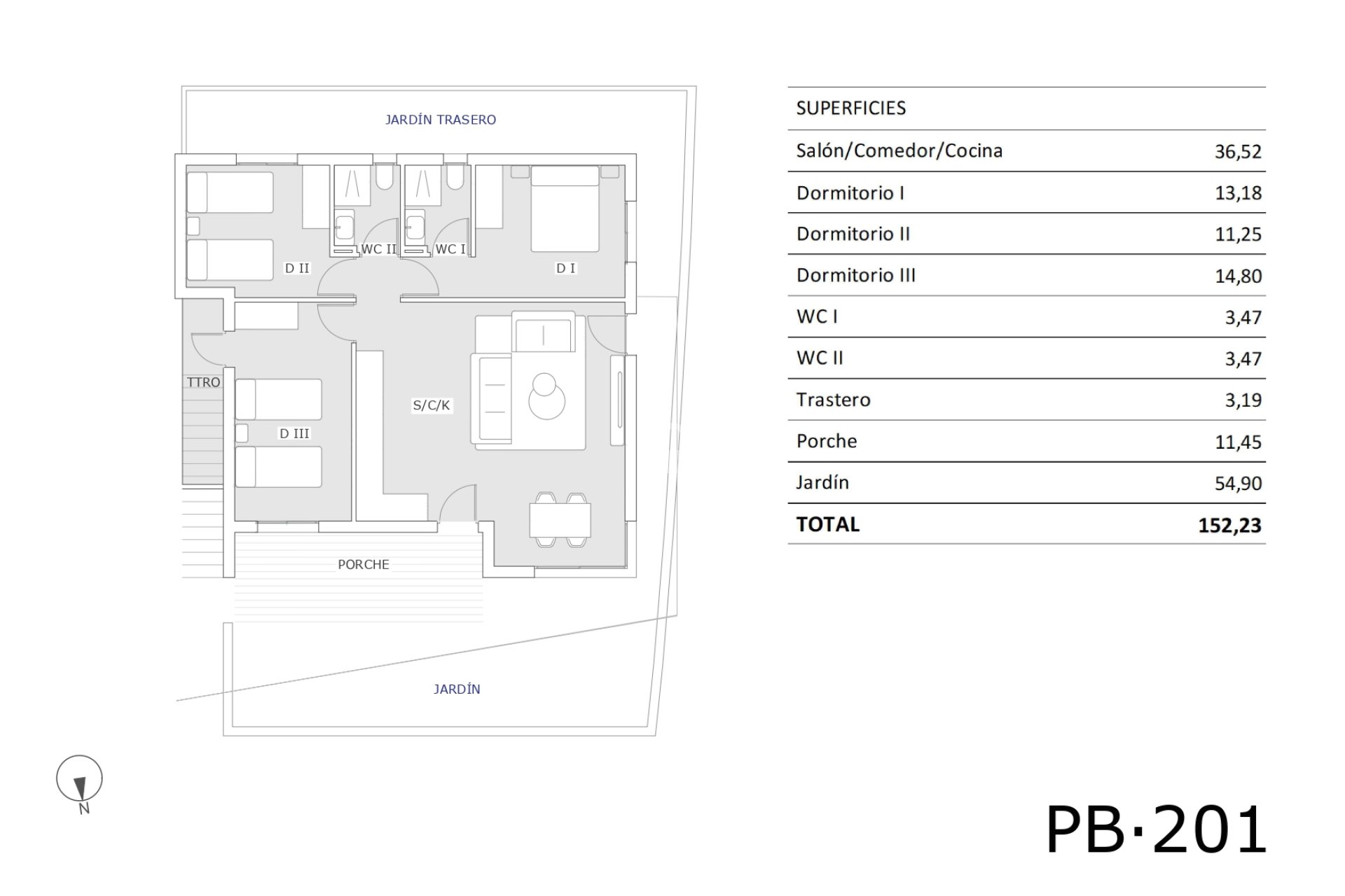 New Build - Bungalows -
San Miguel de Salinas - 30730