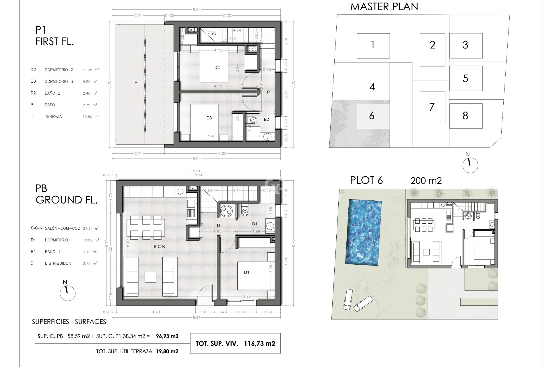 New Build - Villas -
Orihuela - 03189