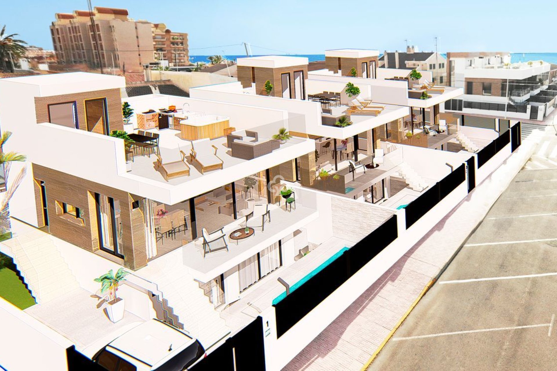 New Build - Villas -
Torrevieja - 03188, Avenida de Alemania, 43