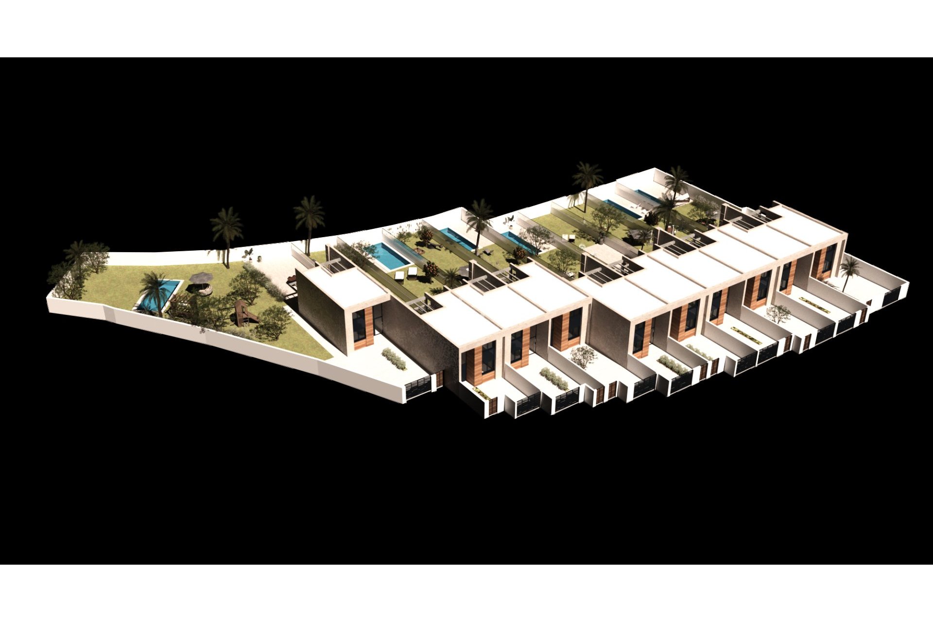 Nybyggnation - Adosados -
Alfaz del Pi - Pista s/n