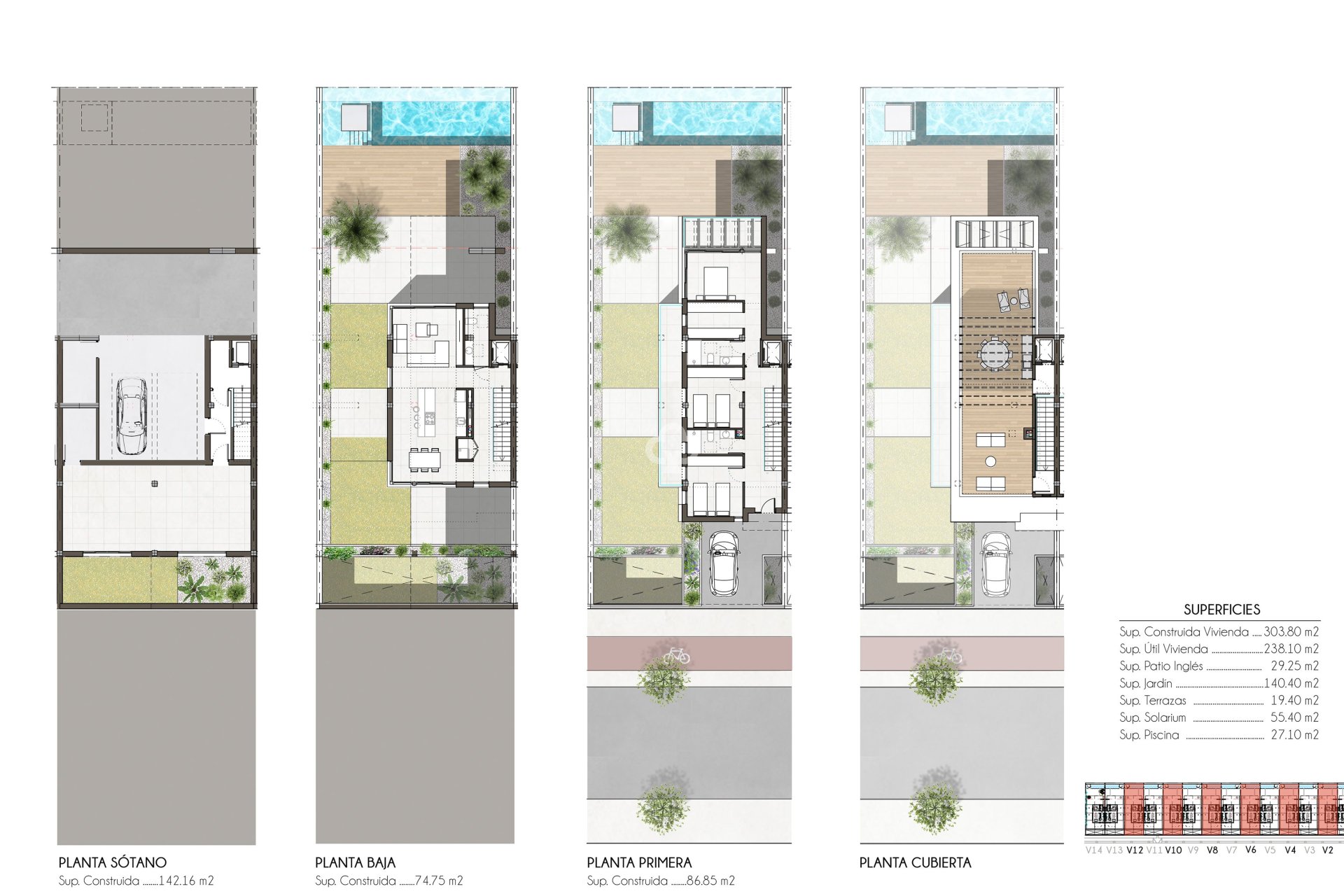 Nybyggnation - Adosados -
Amoros