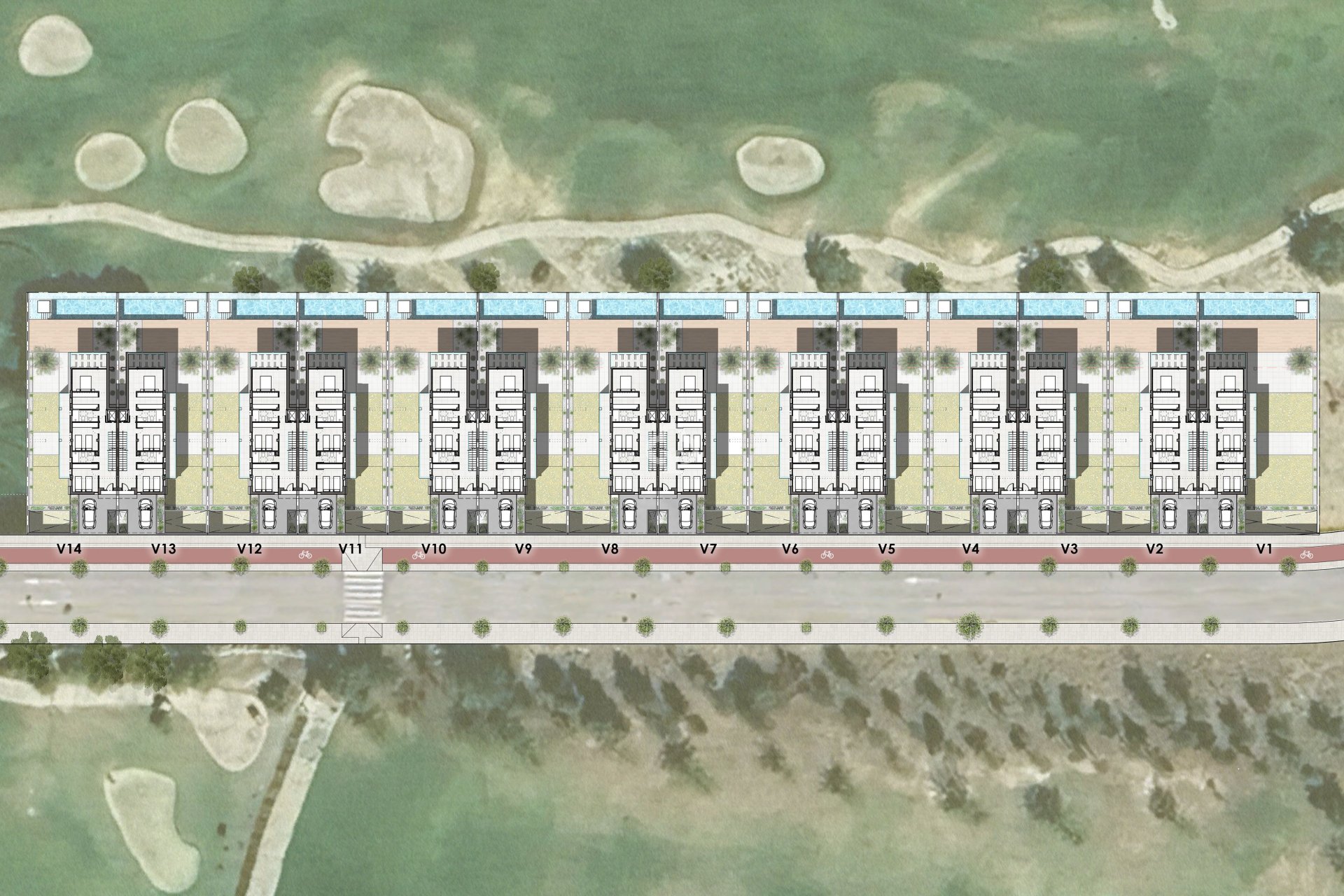 Nybyggnation - Adosados -
Amoros