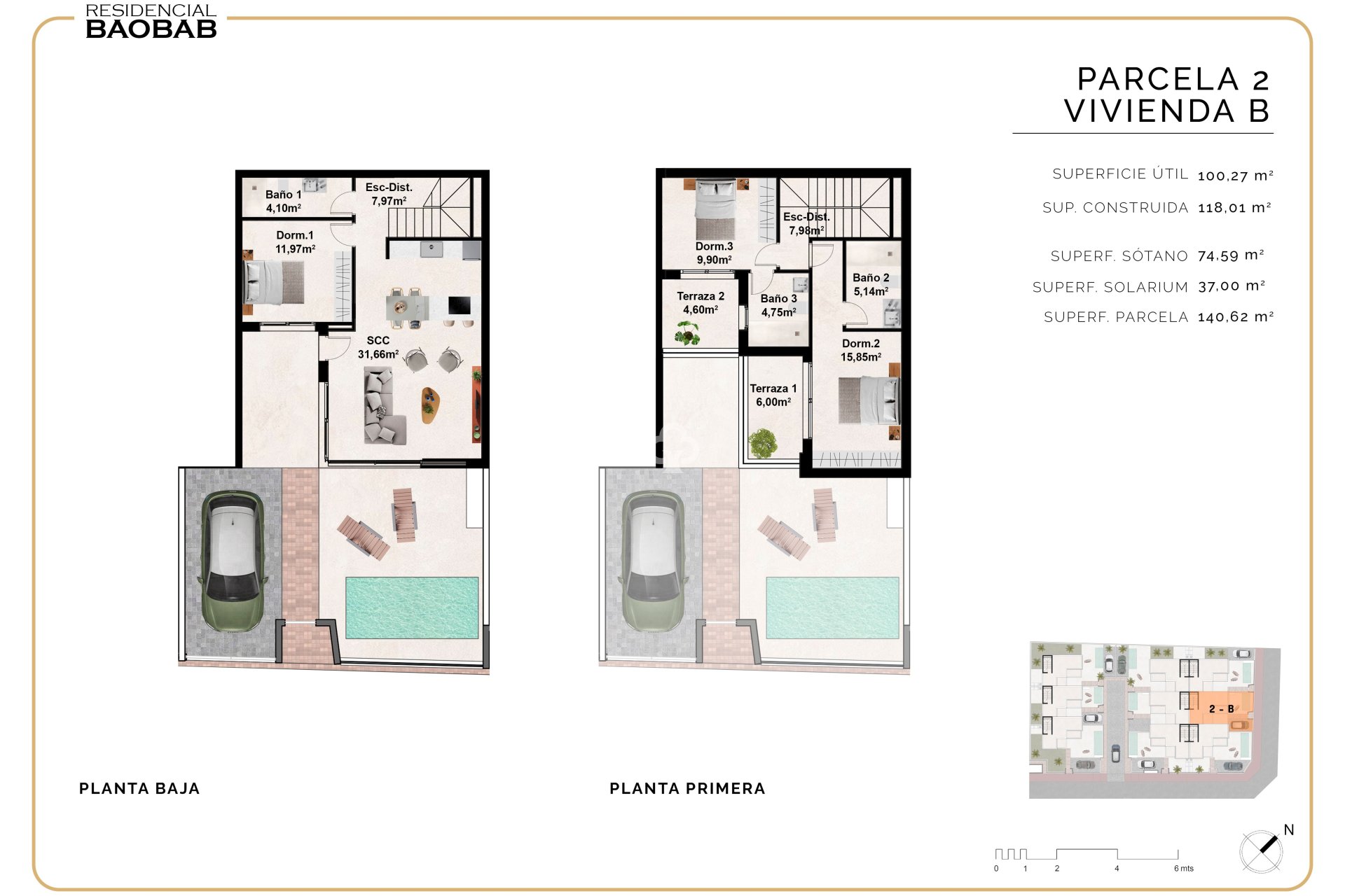 Nybyggnation - Adosados -
Benijofar