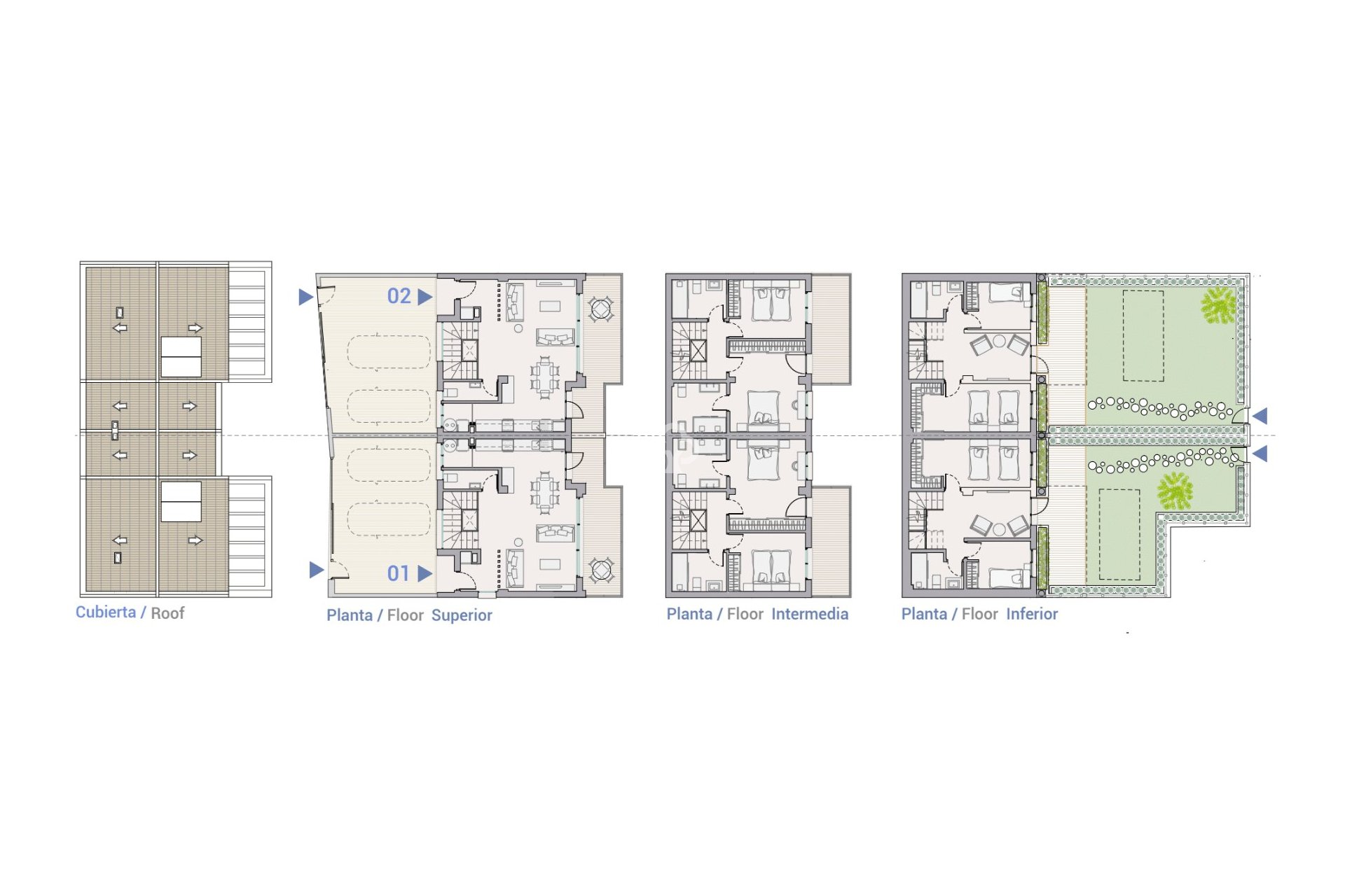 Nybyggnation - Adosados -
La Nucia - 03530