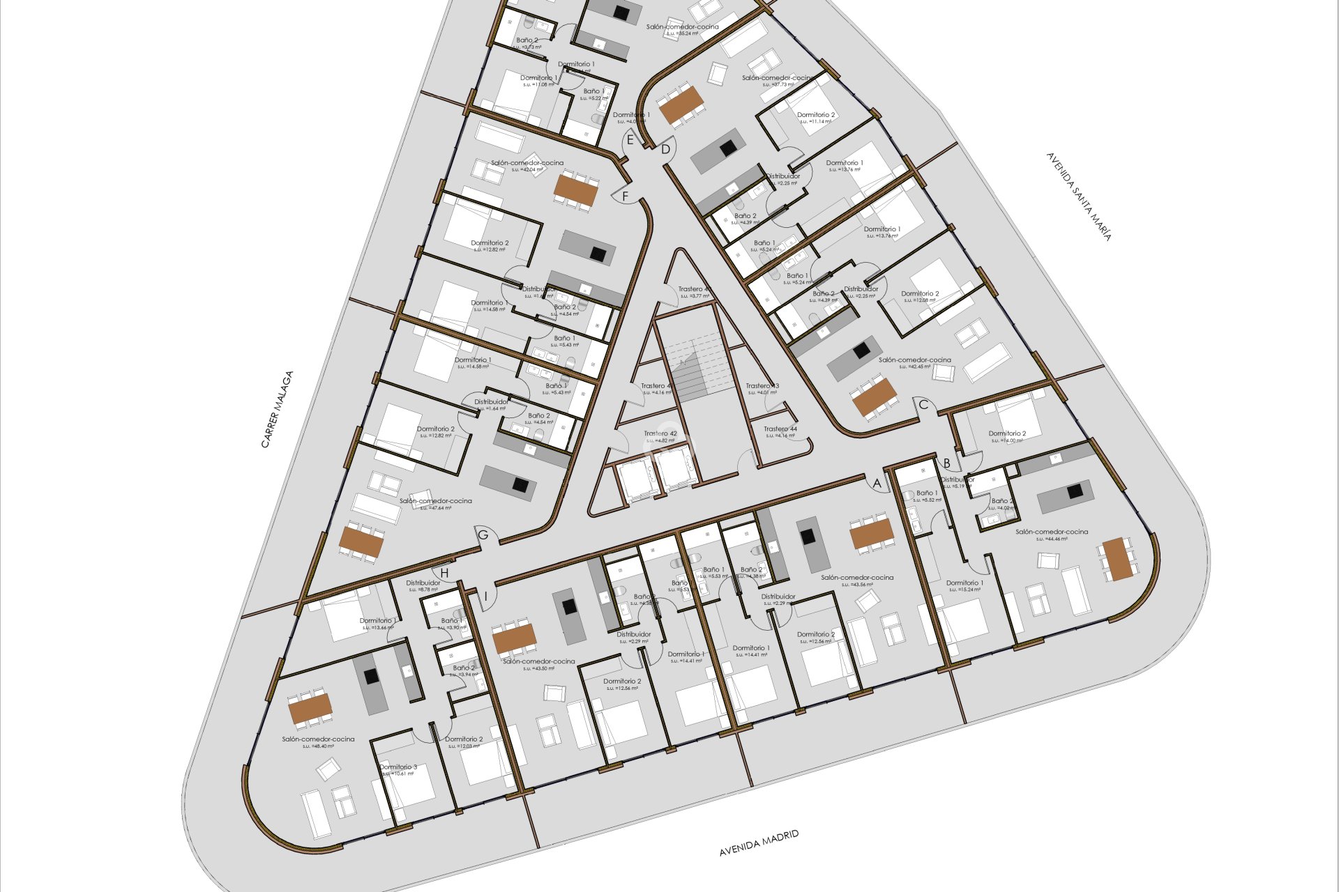 Nybyggnation - Apartamentos -
Calpe - Avenida de Madrid, 1