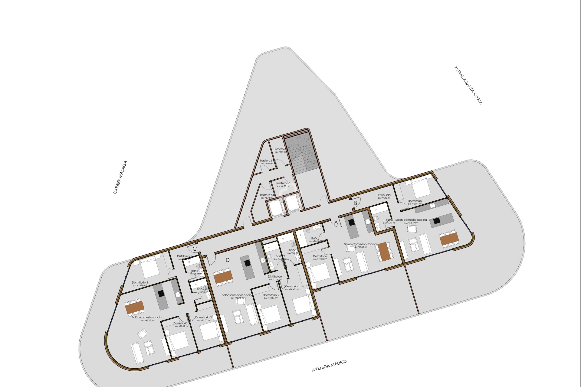 Nybyggnation - Apartamentos -
Calpe - Avenida de Madrid, 1