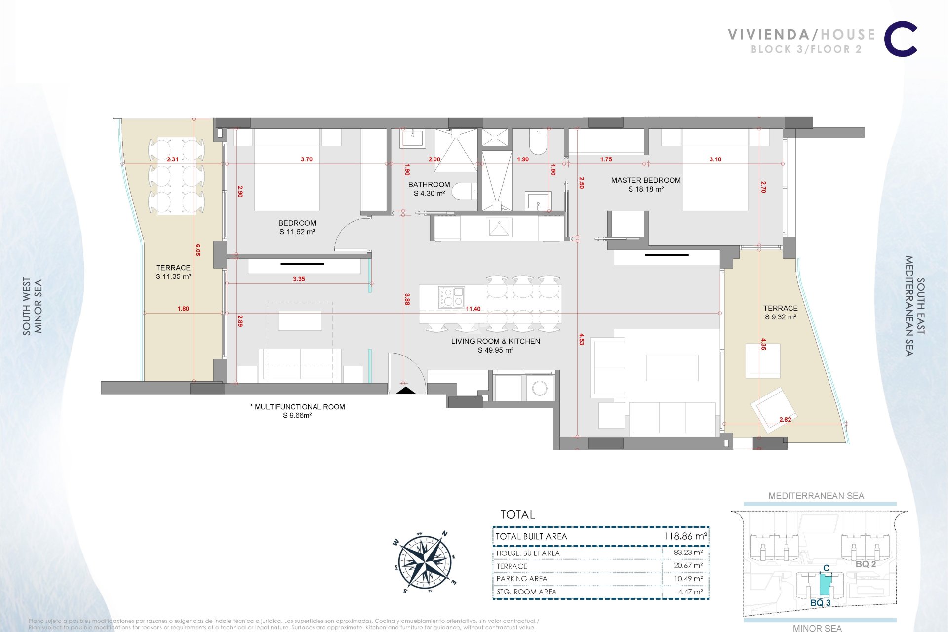 Nybyggnation - Apartamentos -
La Manga Del Mar Menor
