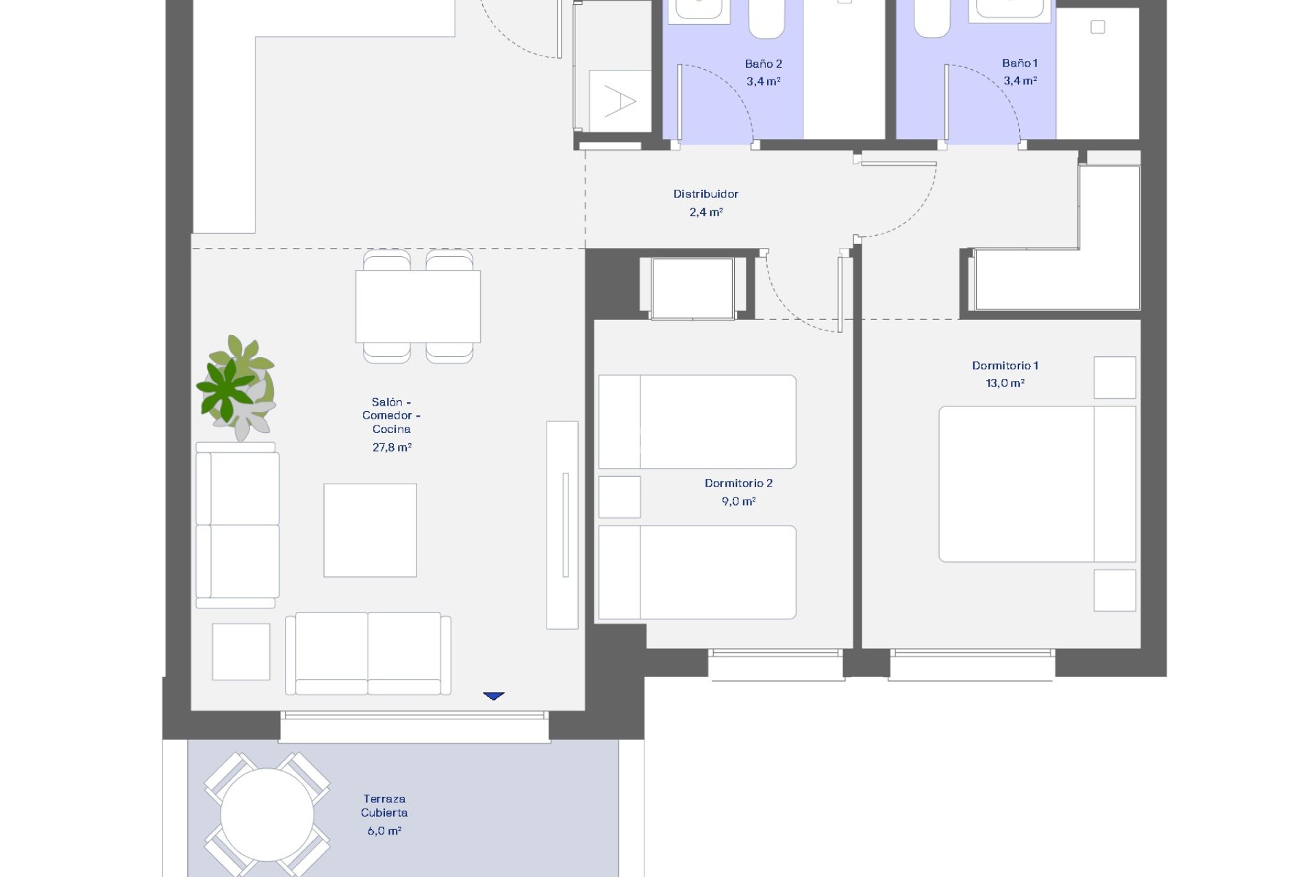 Nybyggnation - Apartamentos -
Málaga - Avenida Jose Ortega y Gasset s/n