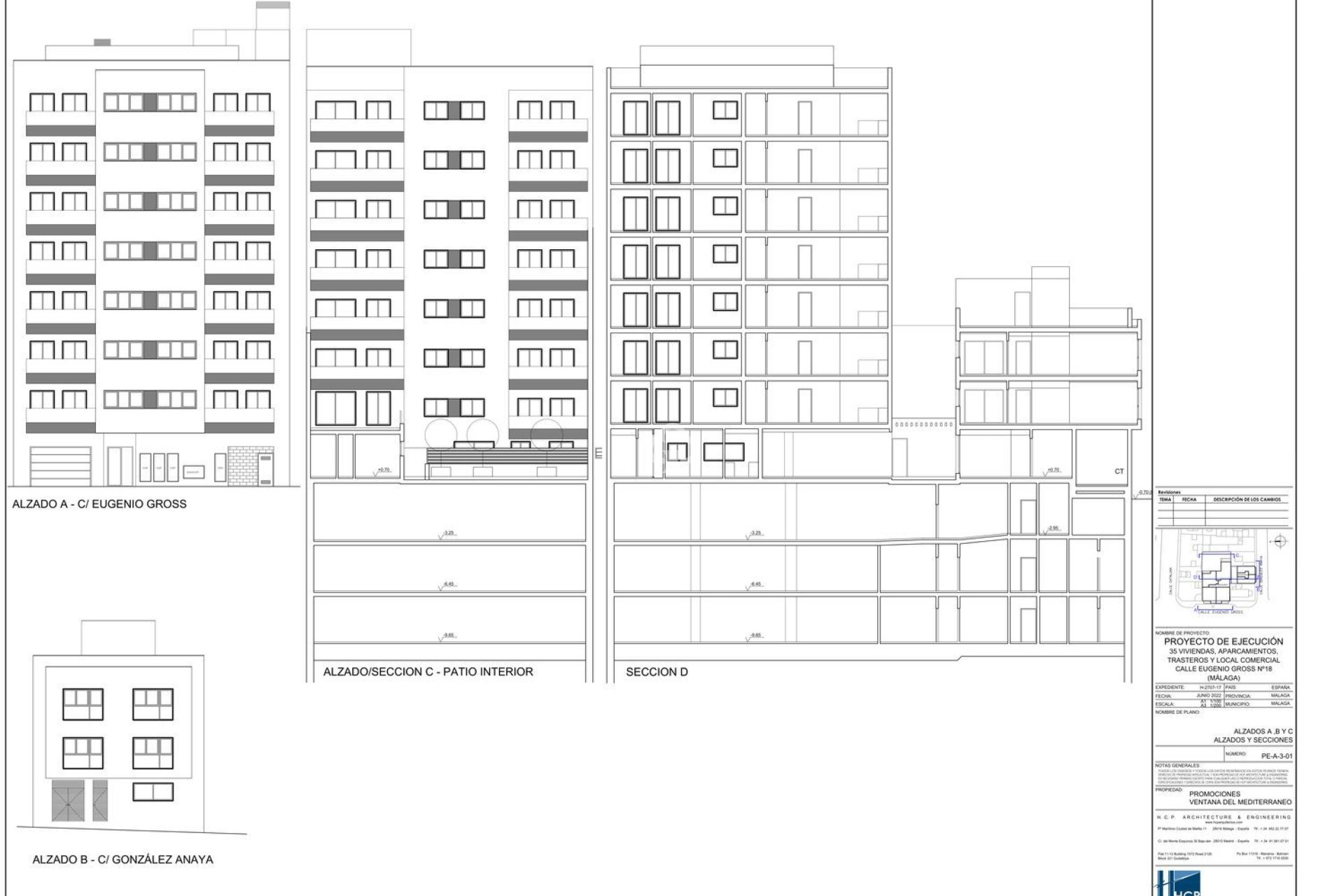 Nybyggnation - Apartamentos -
Málaga - Calle Eugenio Gross , 18