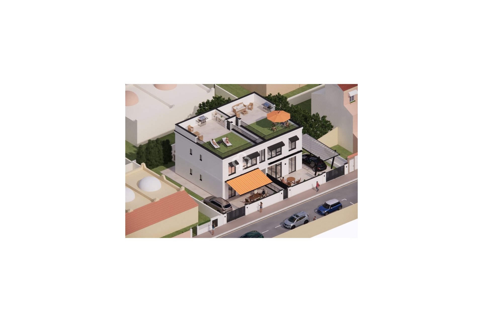 Nybyggnation - Áticos -
Torrevieja - Calle Ramón Gallud