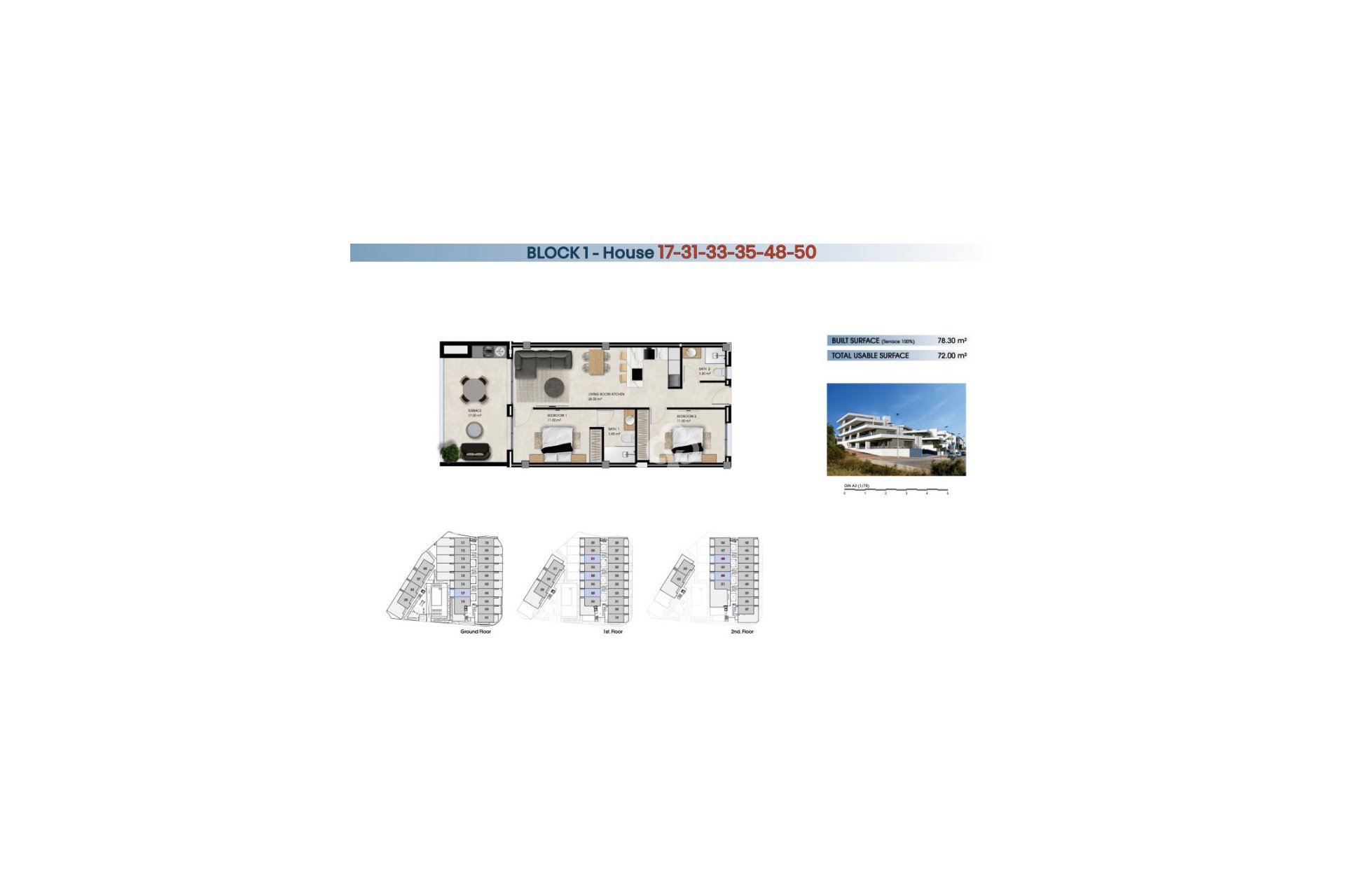 Nybyggnation - Bajos -
La Marina - 03008