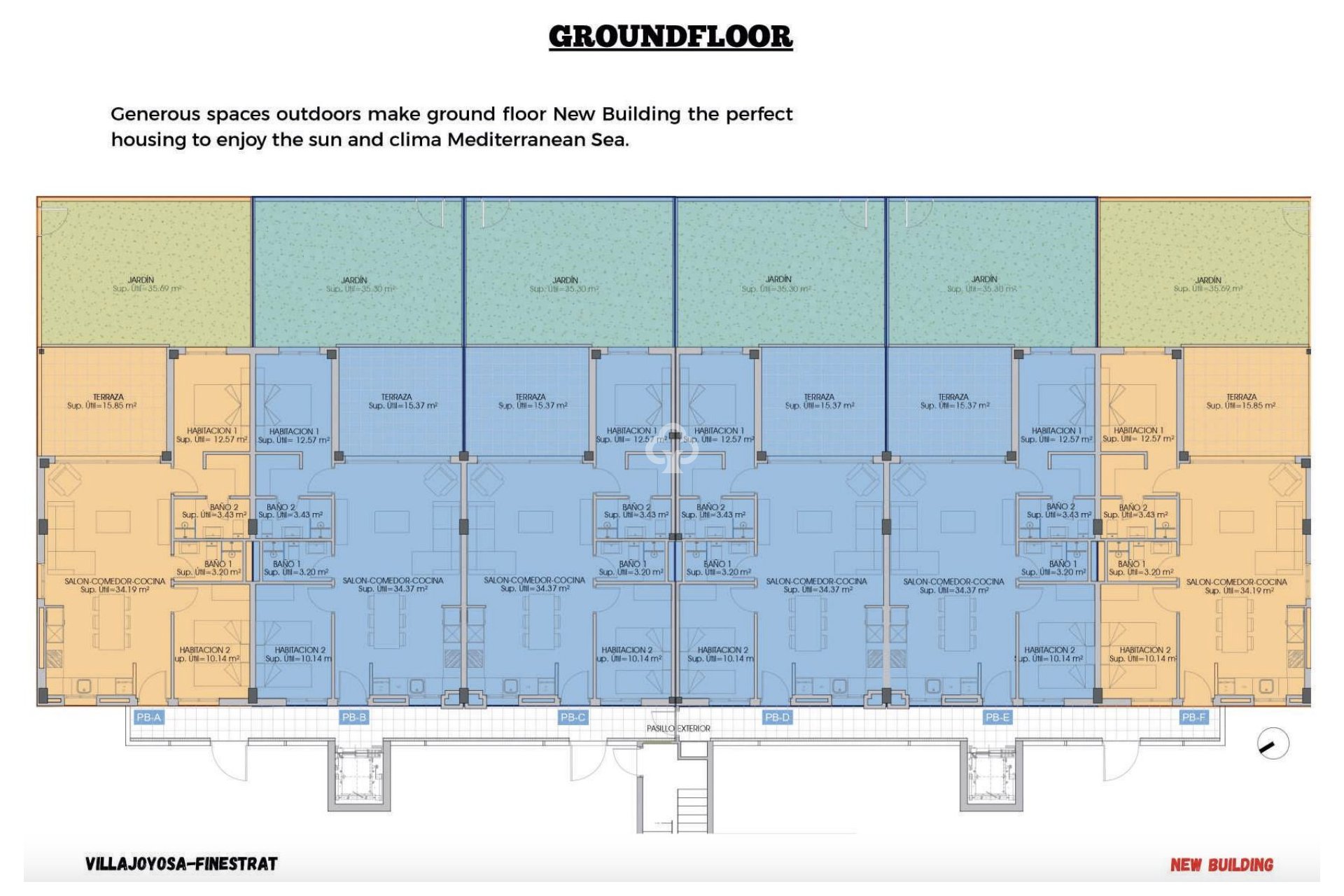 Nybyggnation - Bajos -
La Villajoyosa / Vila Joiosa