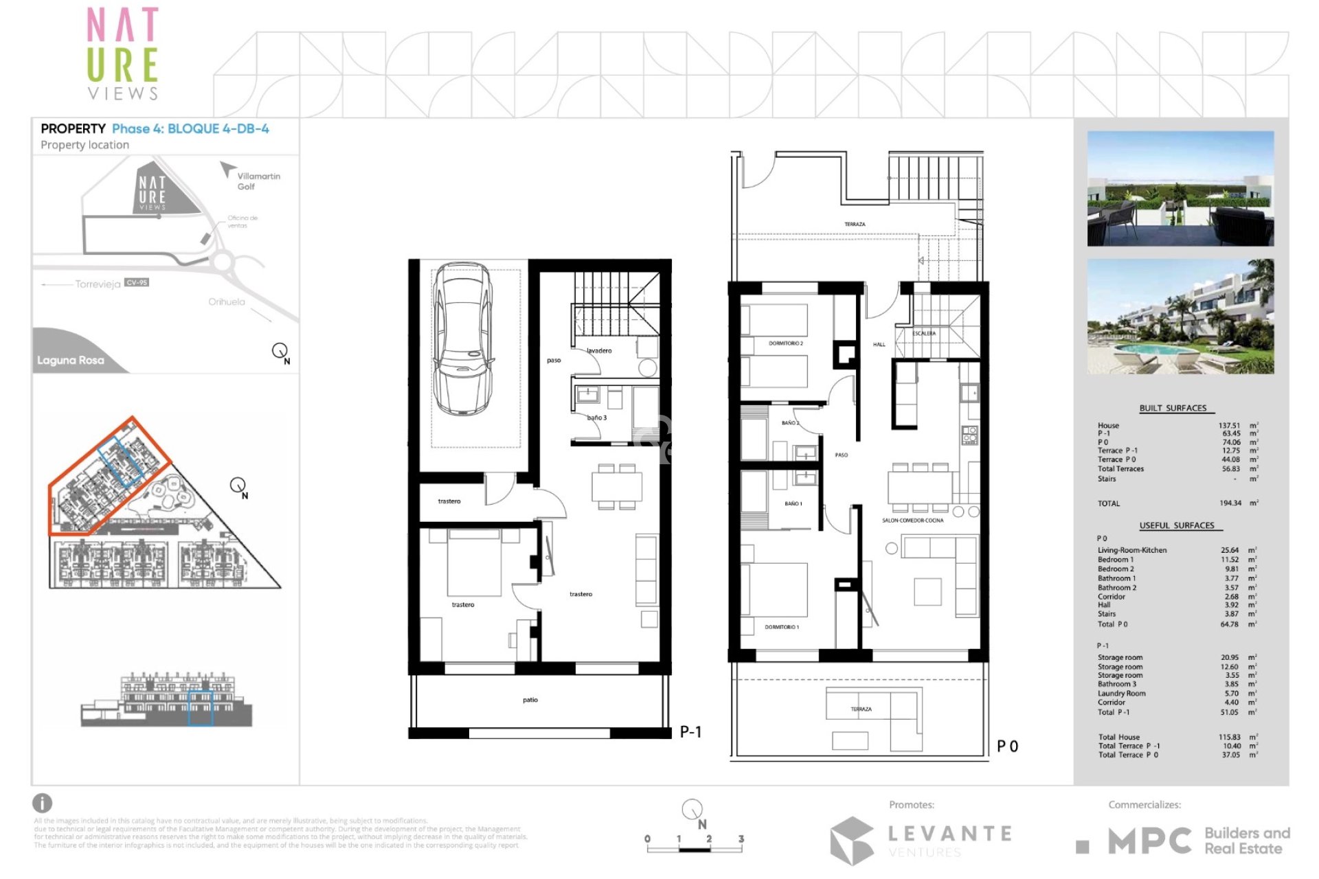 Nybyggnation - Bungalow -
Torrevieja - Los balcones