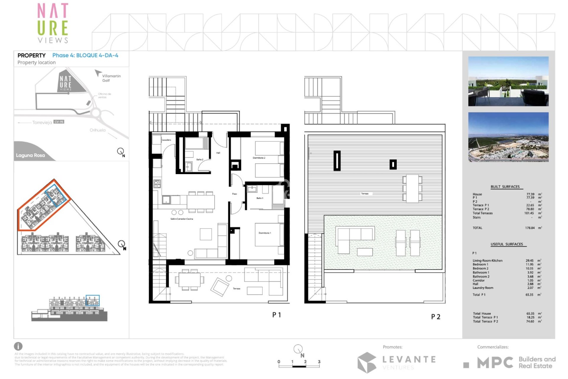 Nybyggnation - Bungalow -
Torrevieja - Los balcones