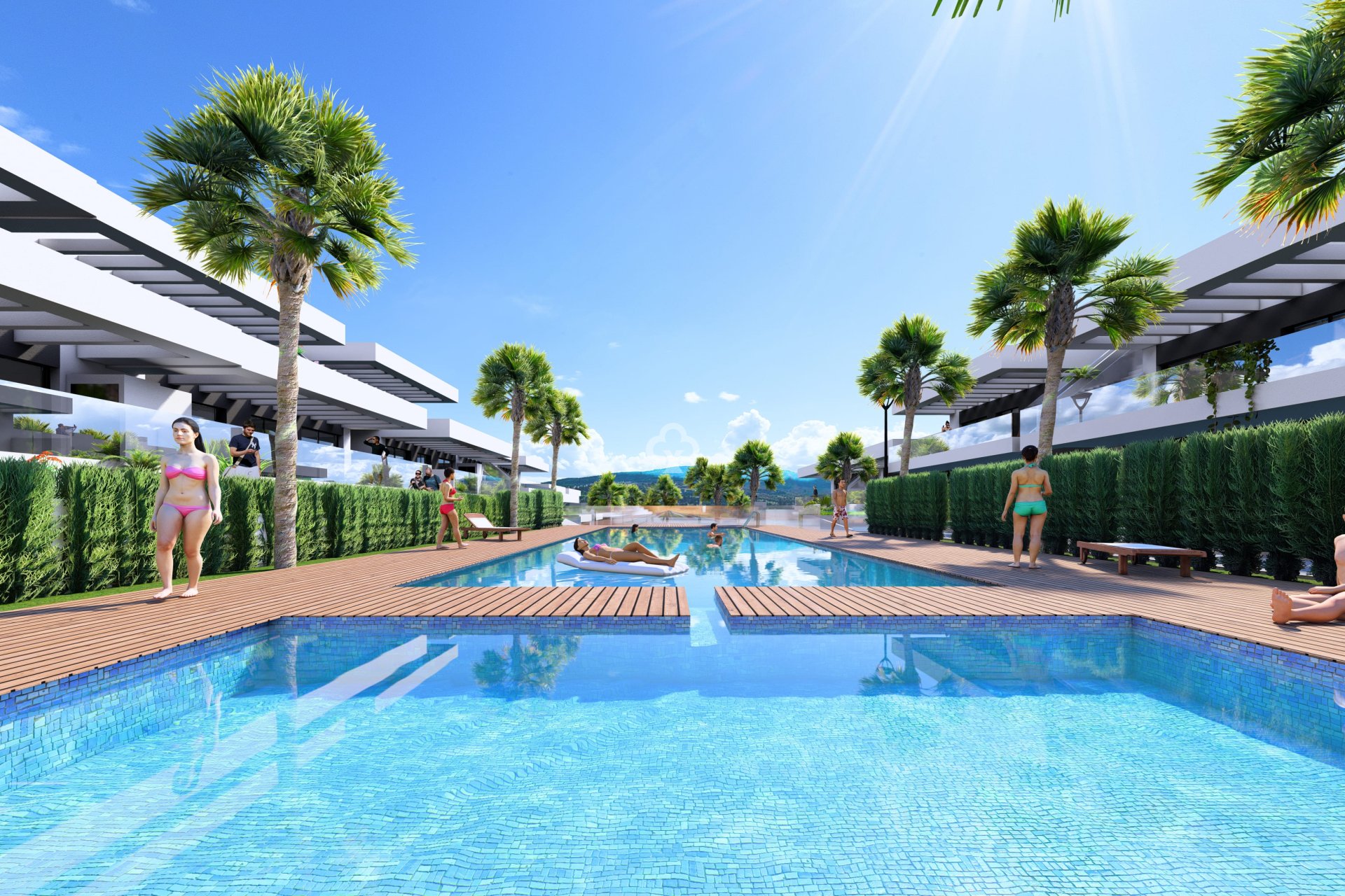 Nybyggnation - Bungalows -
Algorfa